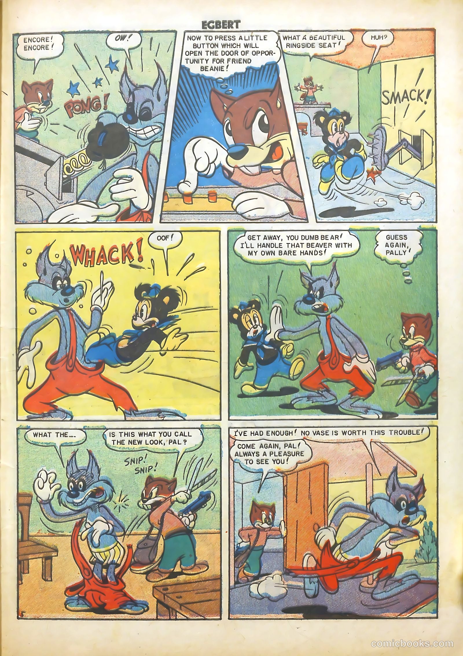 Egbert #19 (1950) — page 25 of 36