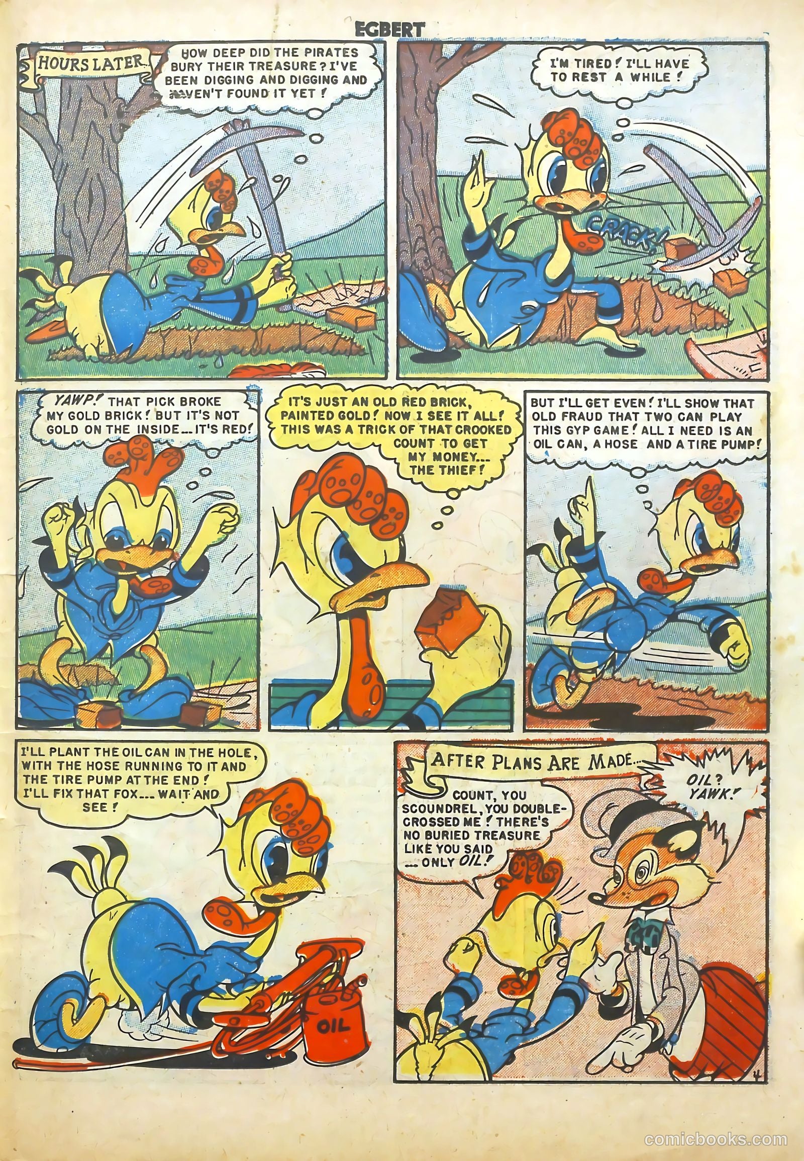 Egbert #19 (1950) — page 31 of 36