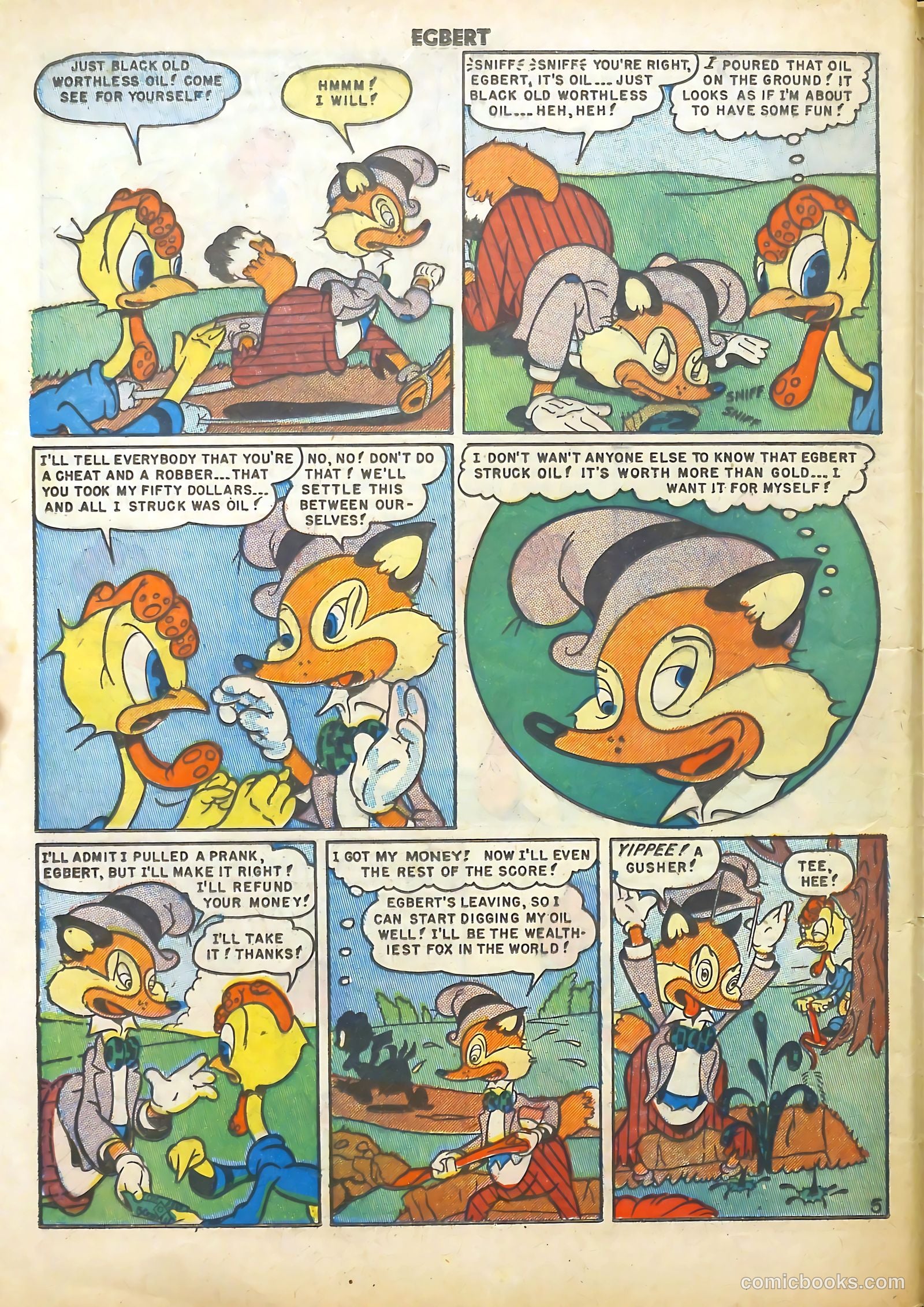 Egbert #19 (1950) — page 32 of 36