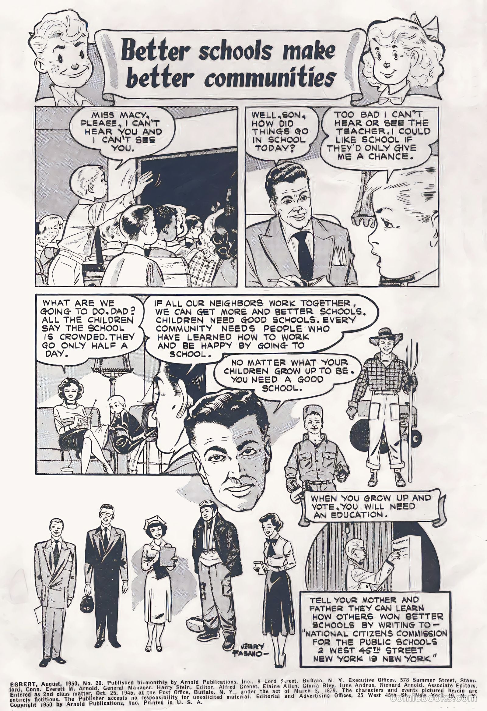 Egbert #20 (1950) — page 2 of 36