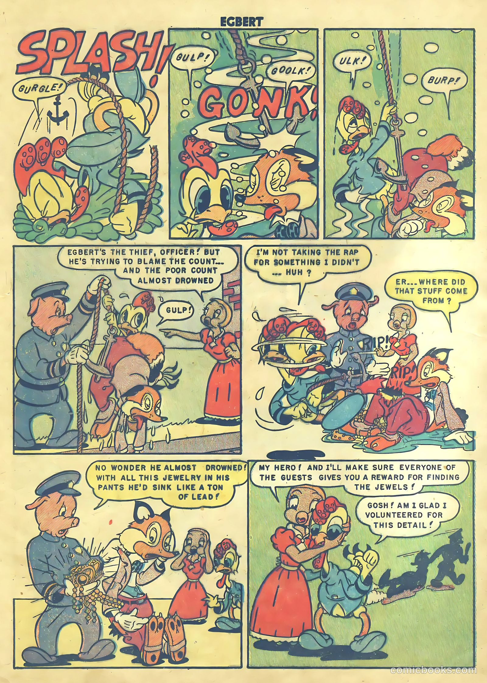 Egbert #20 (1950) — page 9 of 36