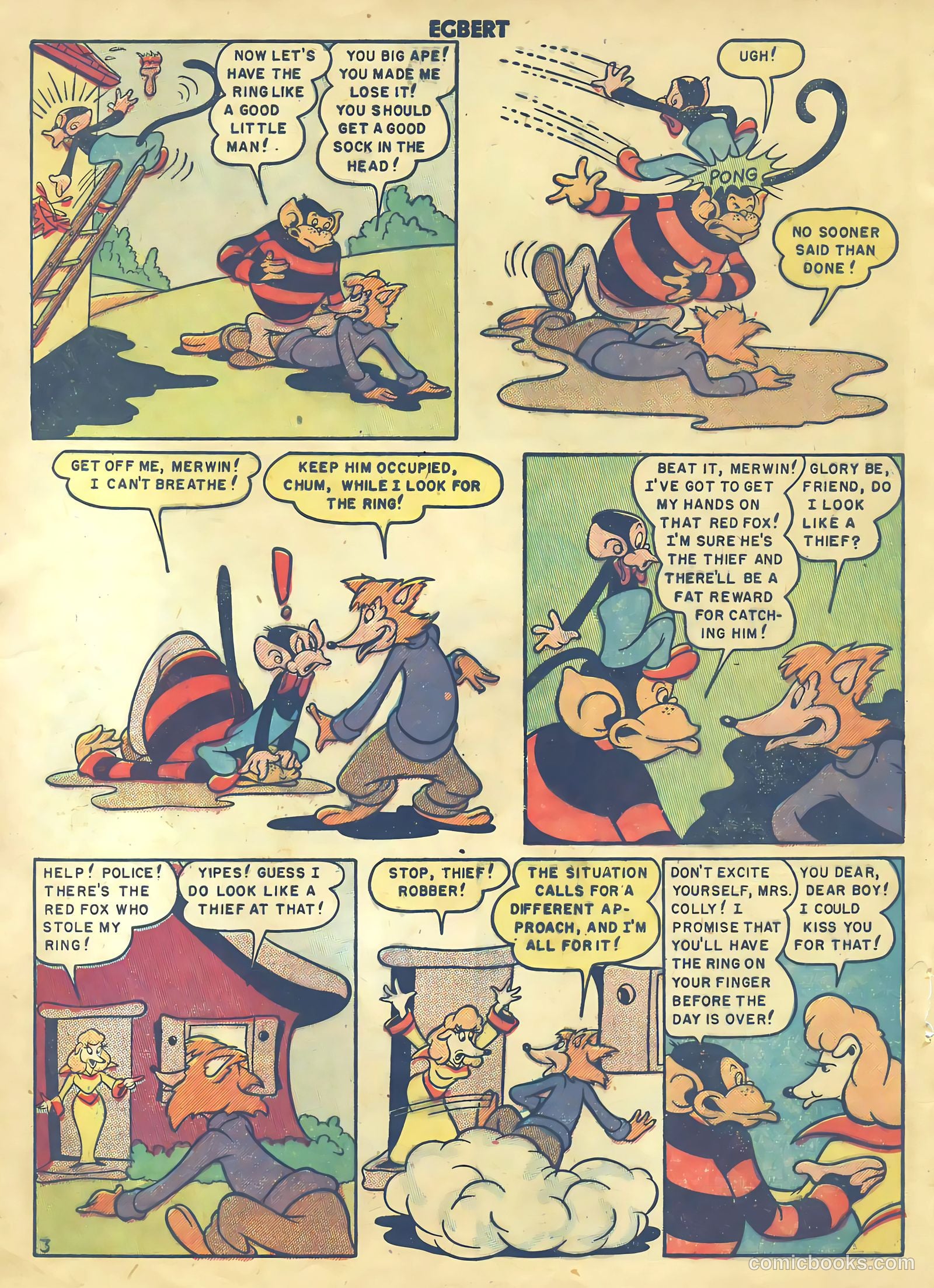 Egbert #20 (1950) — page 12 of 36