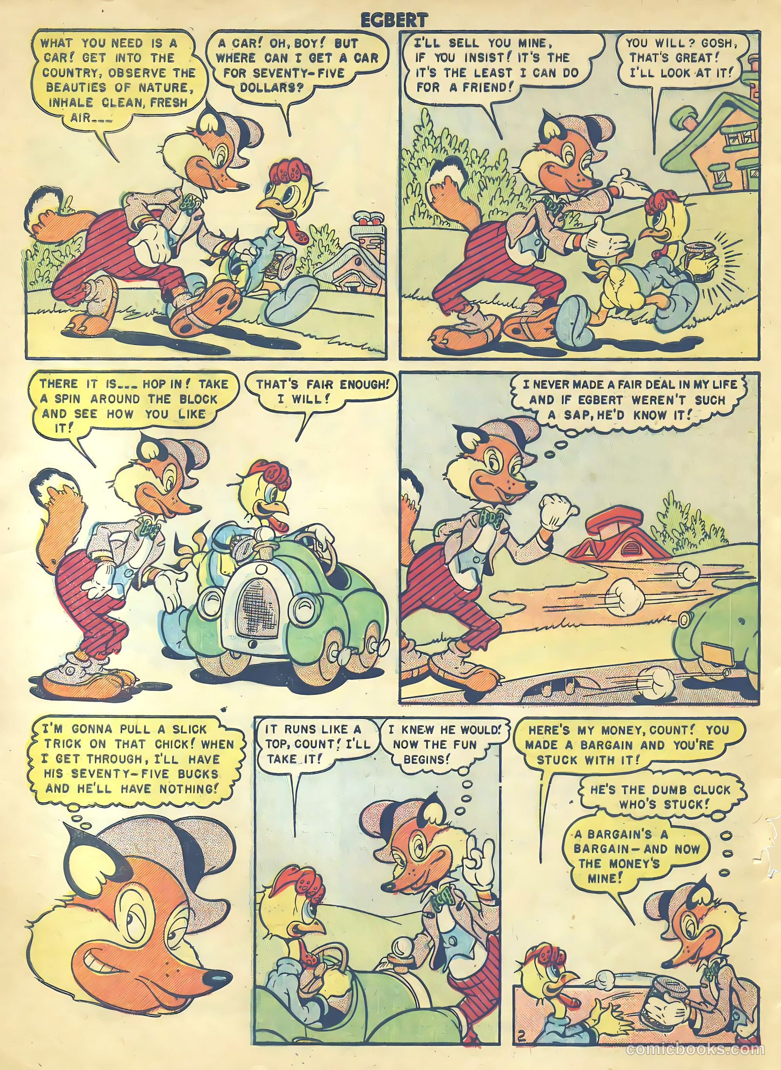 Egbert #20 (1950) — page 16 of 36