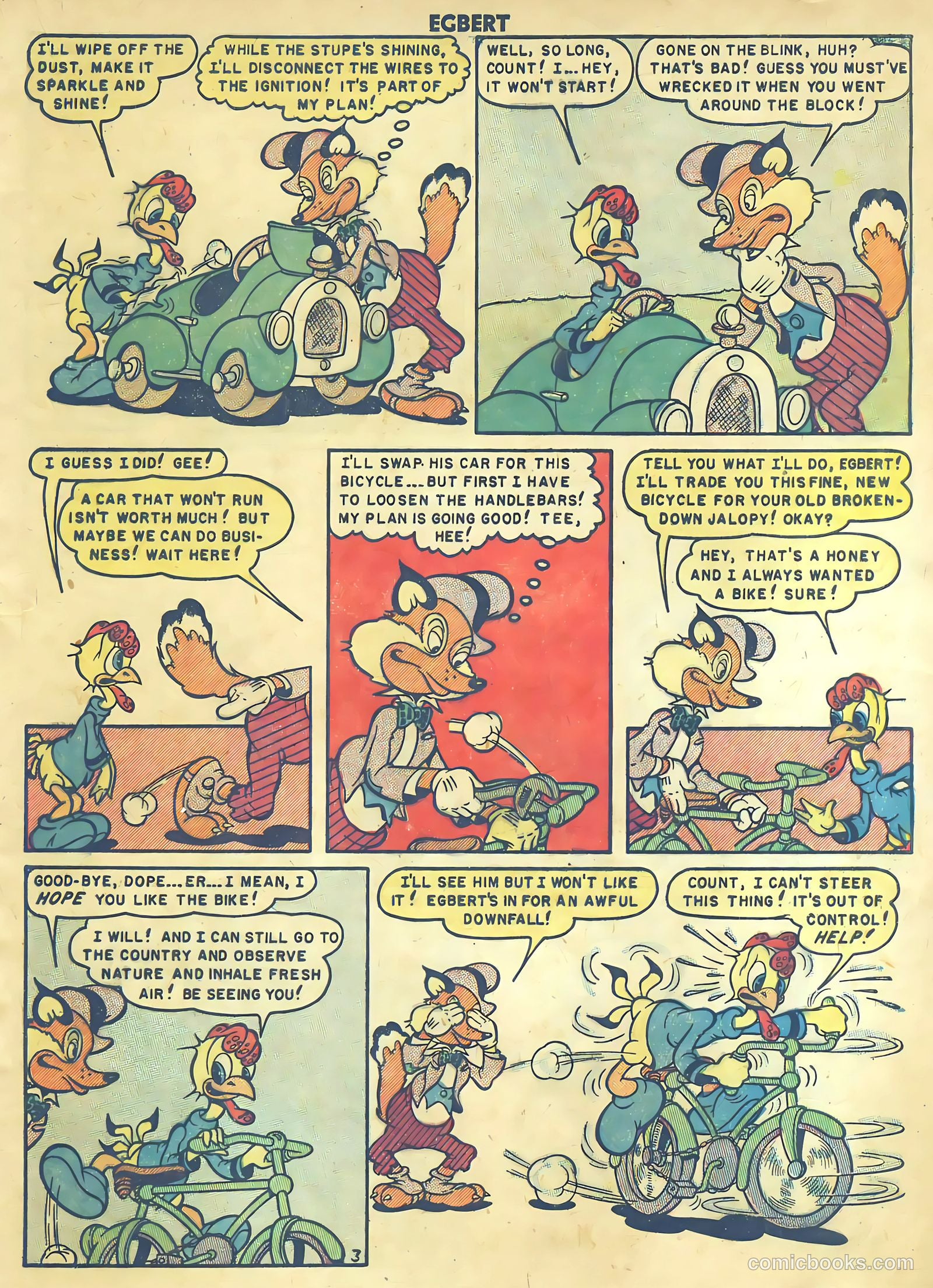 Egbert #20 (1950) — page 17 of 36