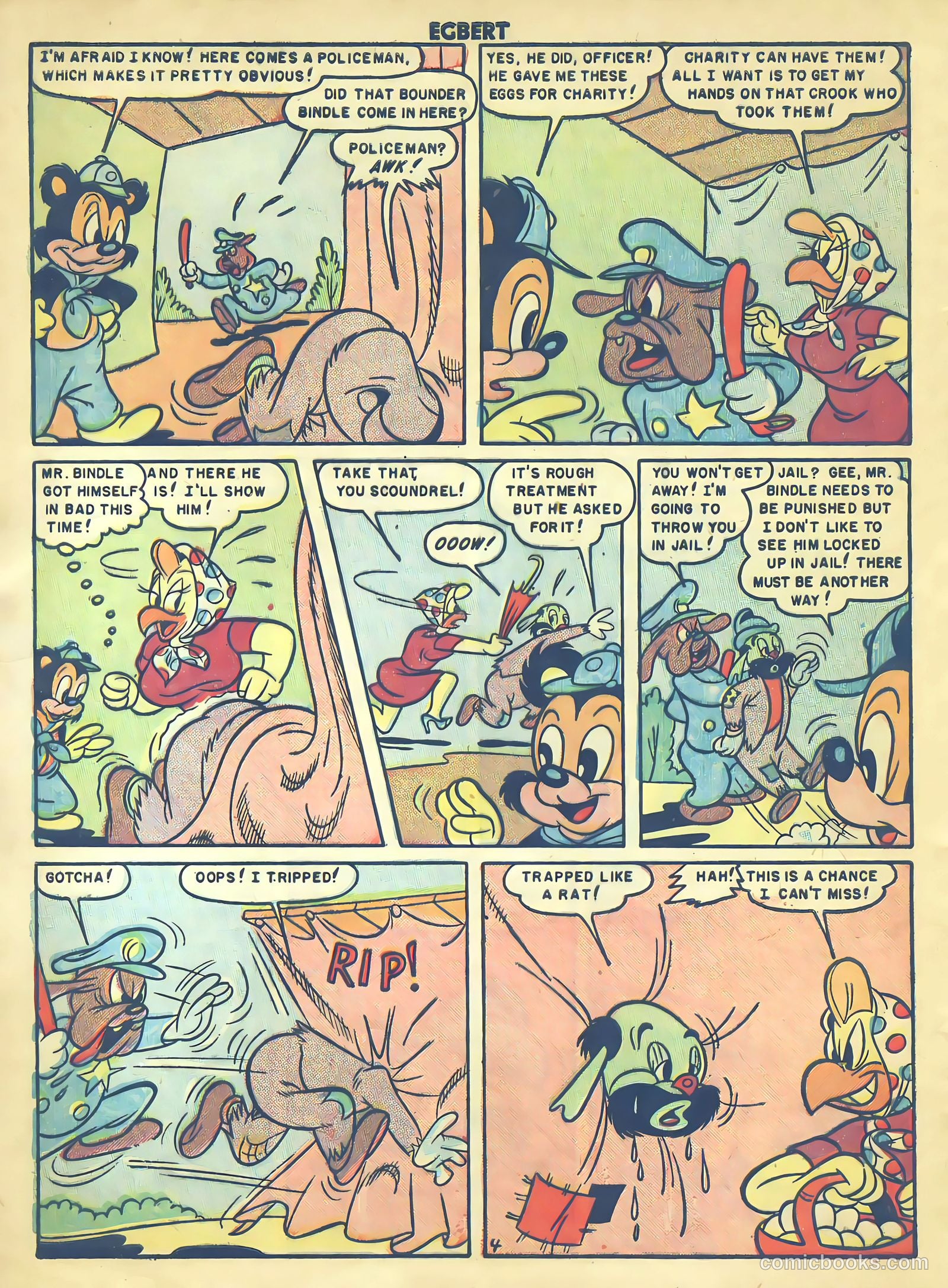 Egbert #20 (1950) — page 24 of 36
