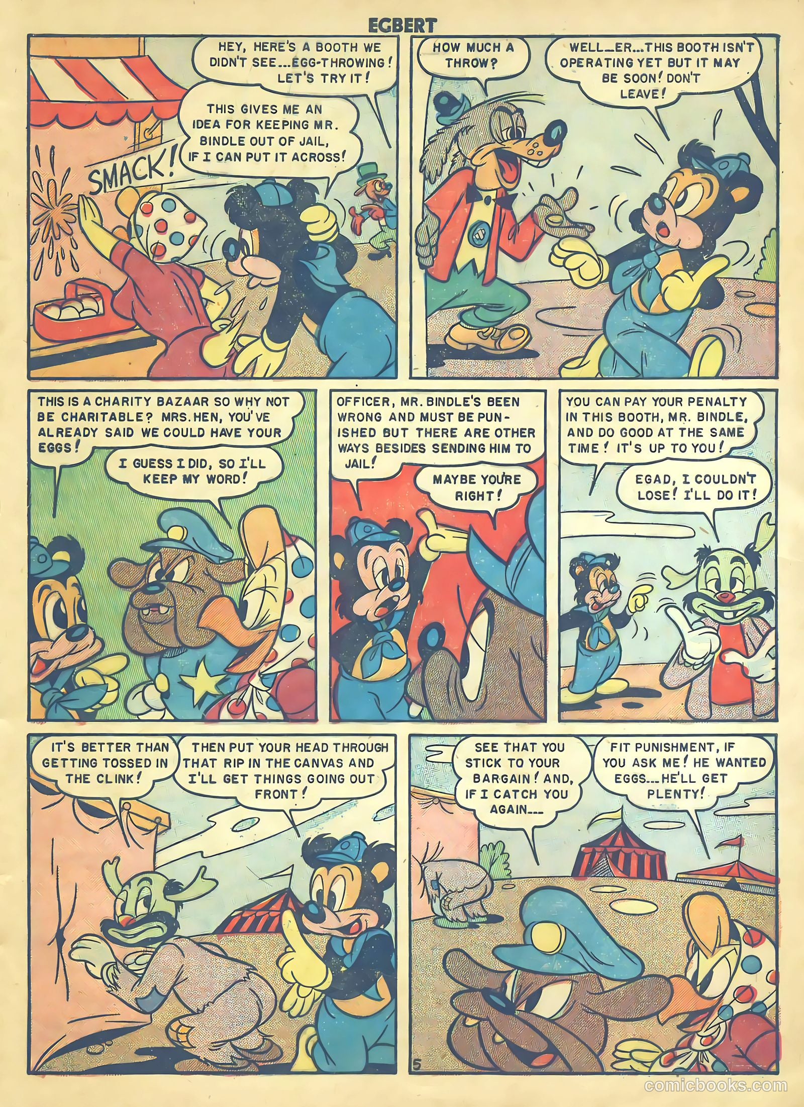 Egbert #20 (1950) — page 25 of 36