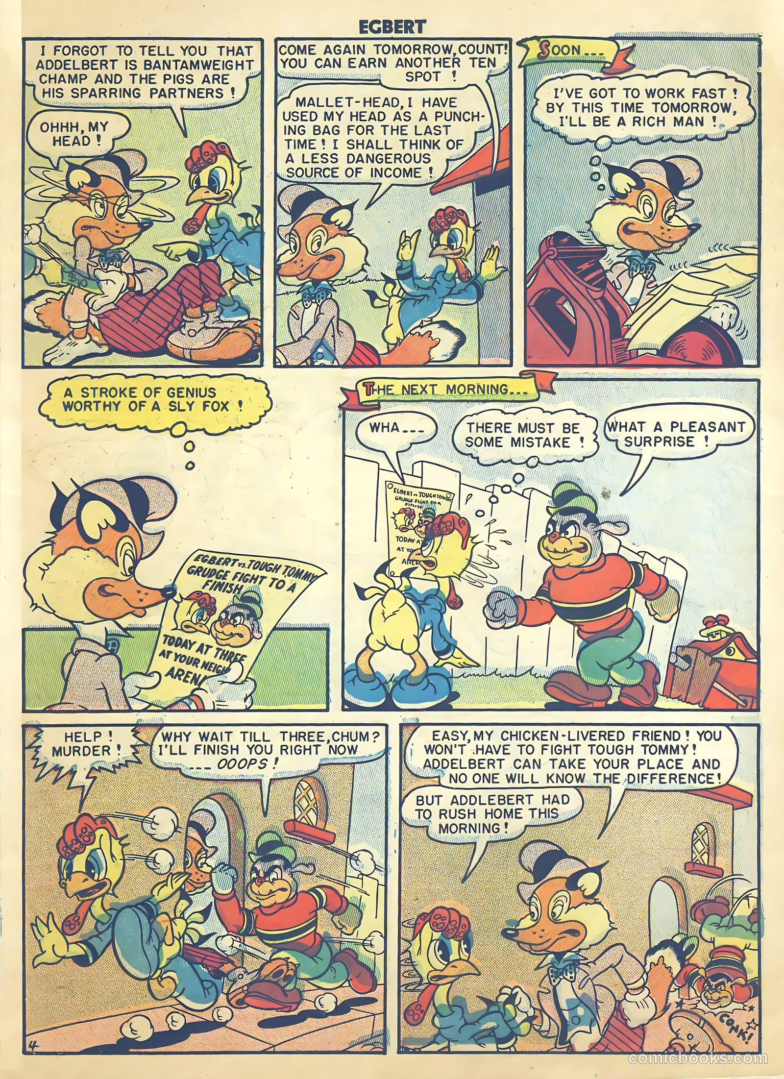 Egbert #20 (1950) — page 31 of 36