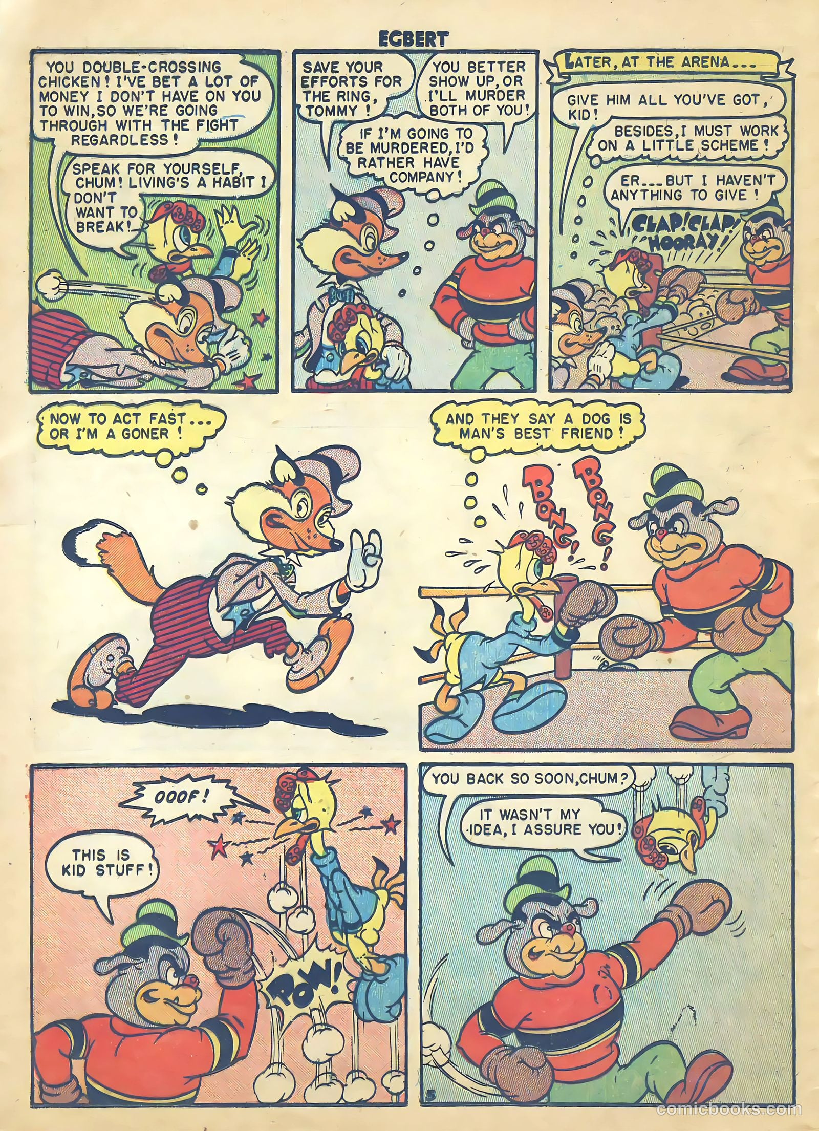 Egbert #20 (1950) — page 32 of 36