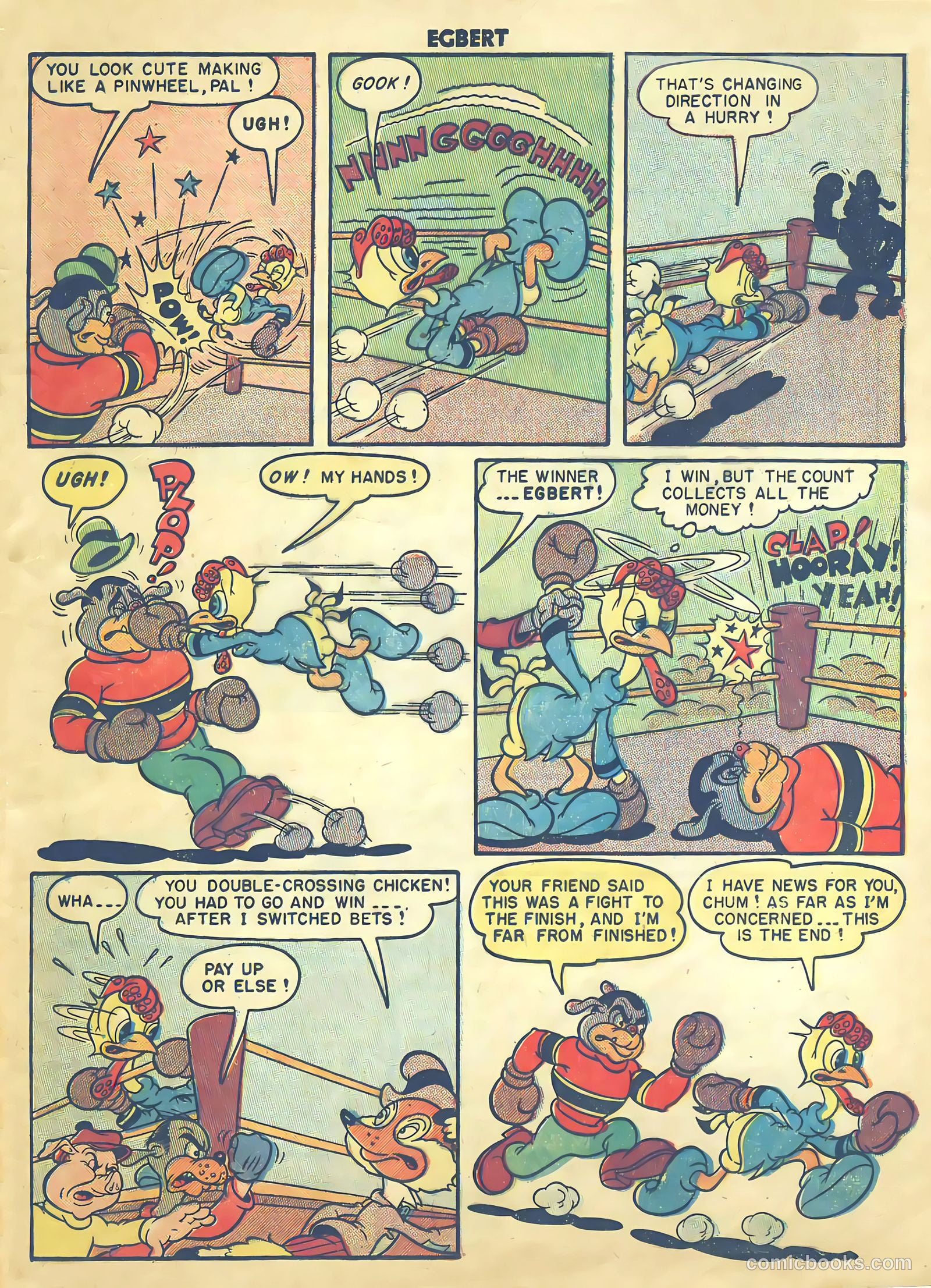 Egbert #20 (1950) — page 33 of 36