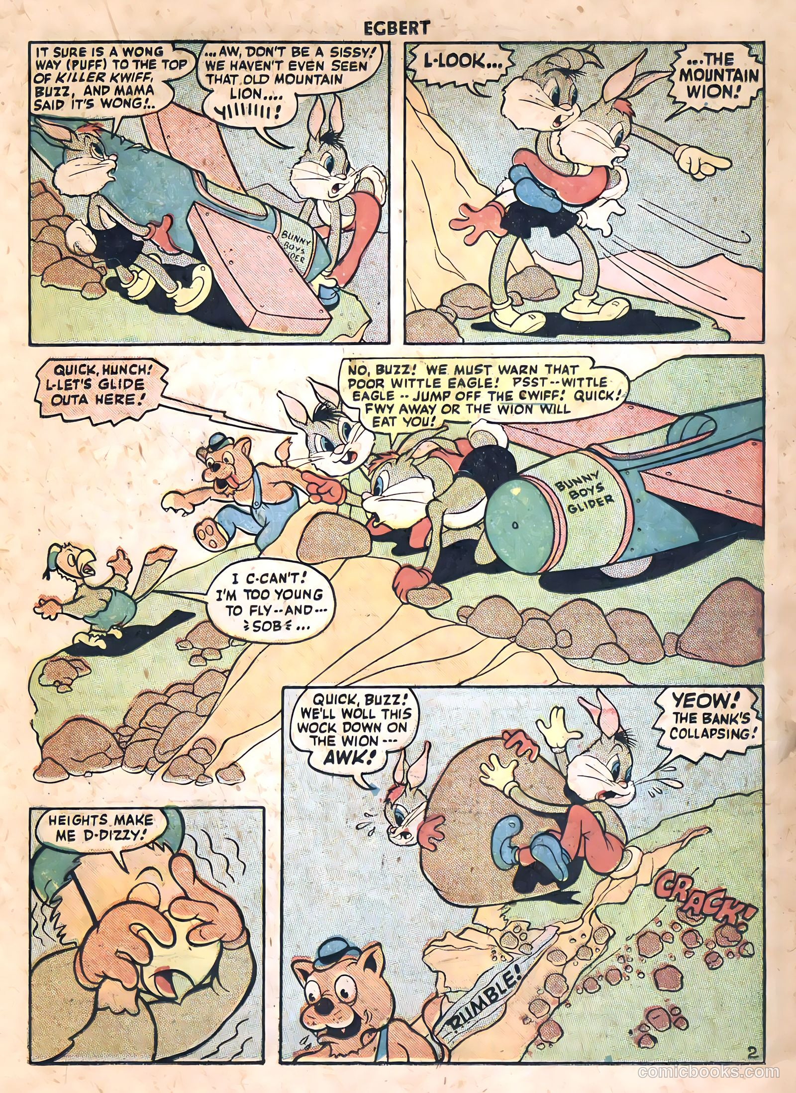 Egbert #3 (1946) — page 21 of 52