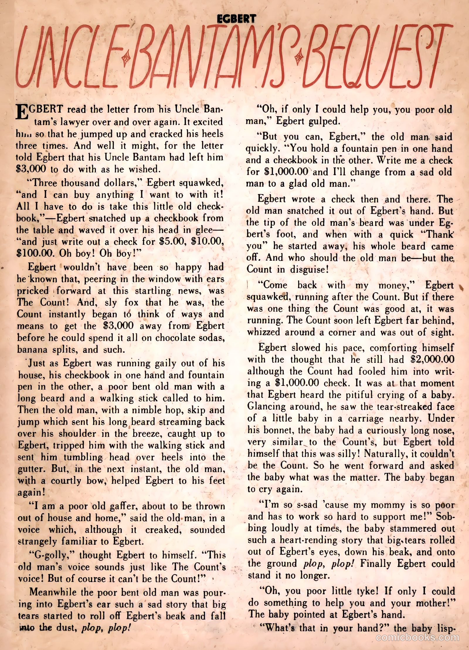 Egbert #3 (1946) — page 37 of 52