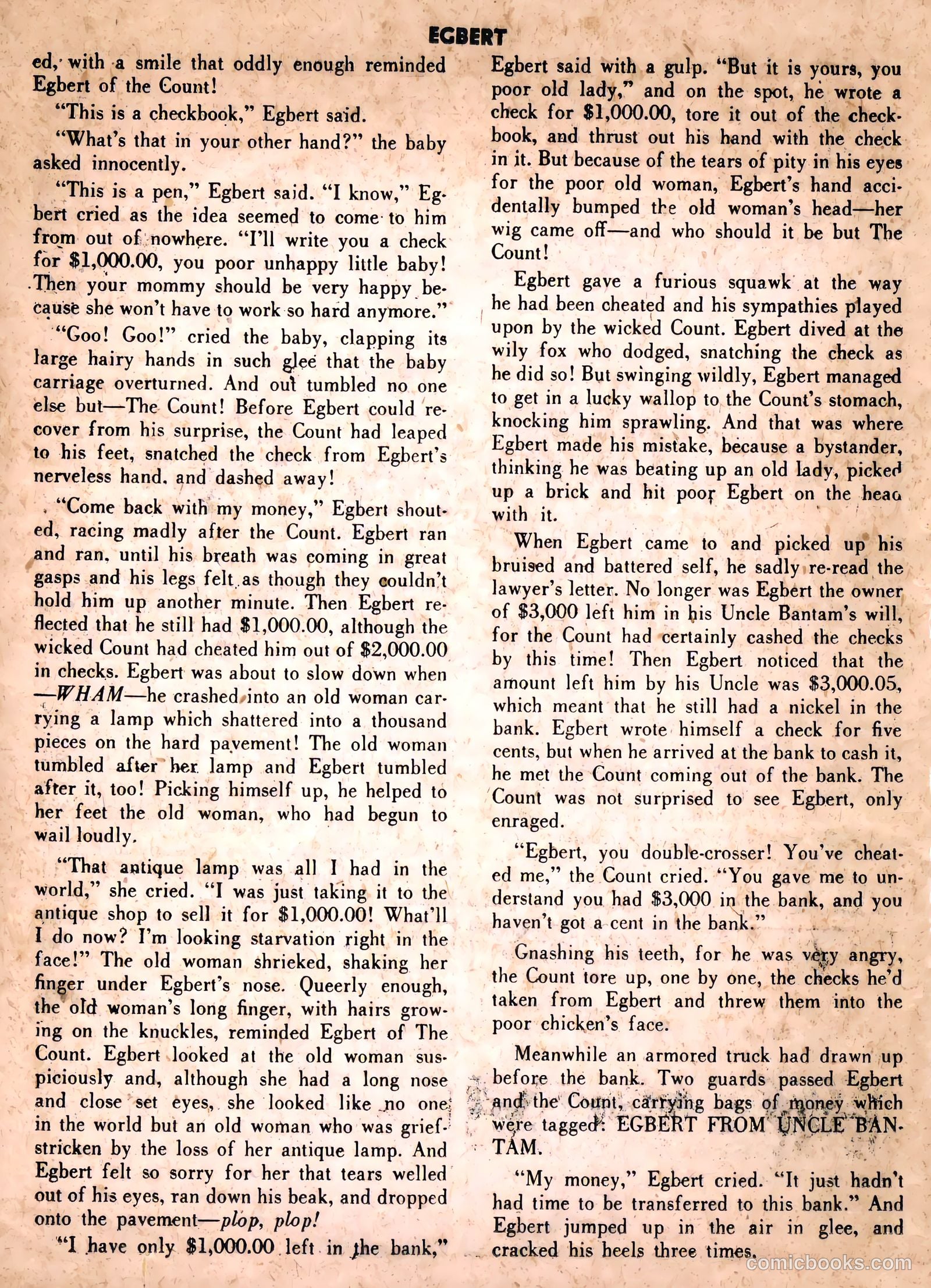 Egbert #3 (1946) — page 38 of 52