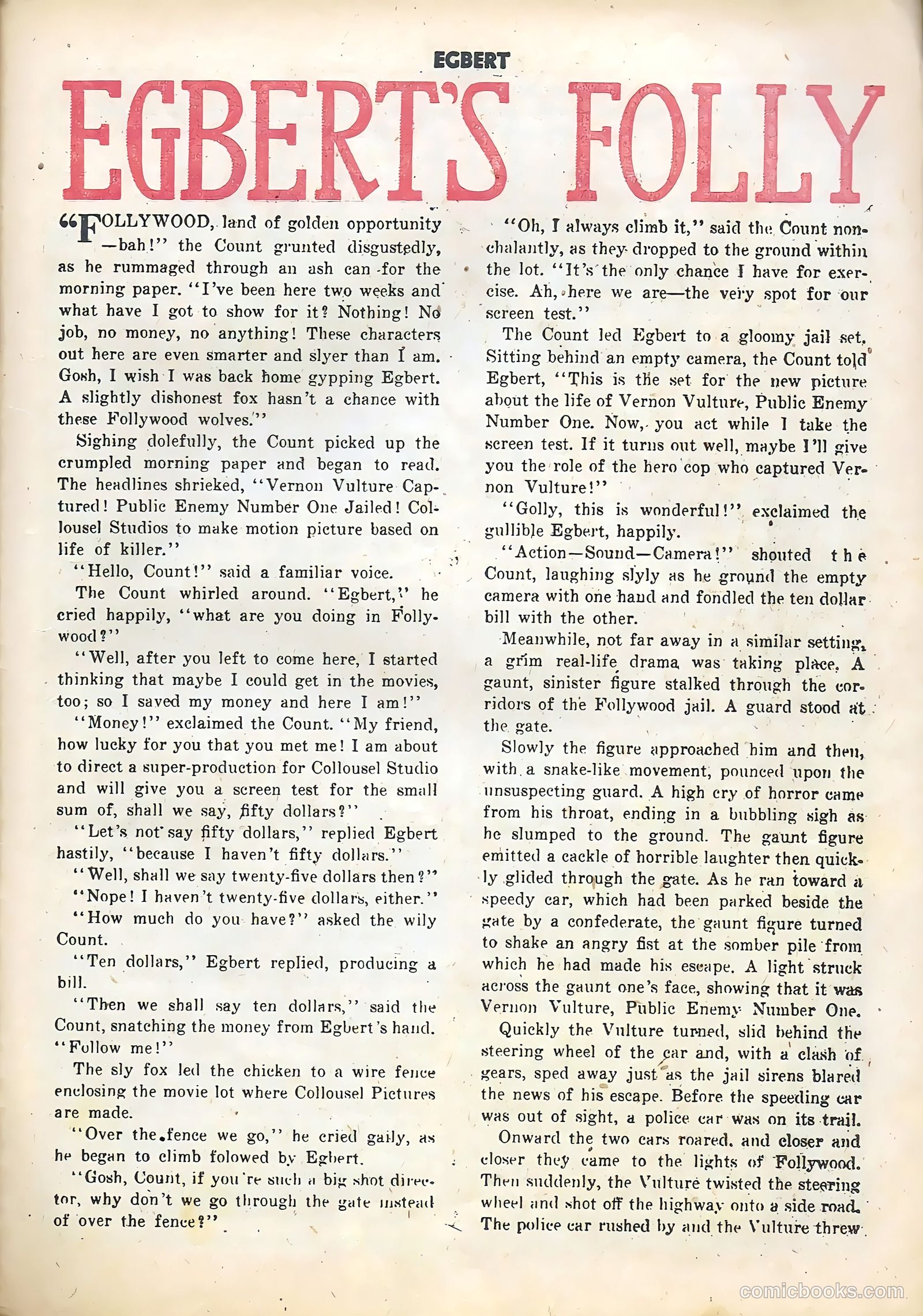 Egbert #4 (1946) — page 37 of 53