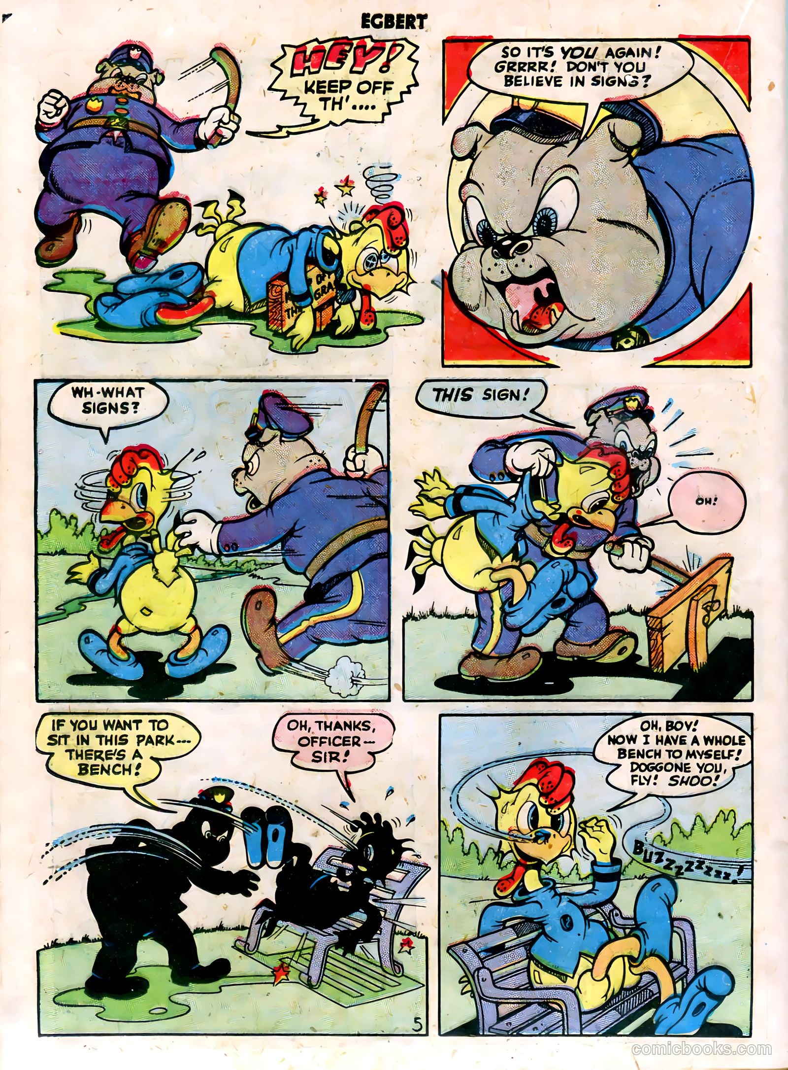Egbert #5 (1947) — page 30 of 52