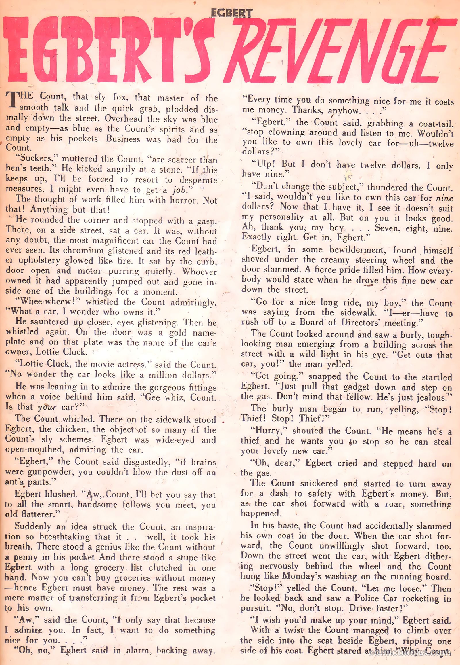 Egbert #6 (1947) — page 37 of 52