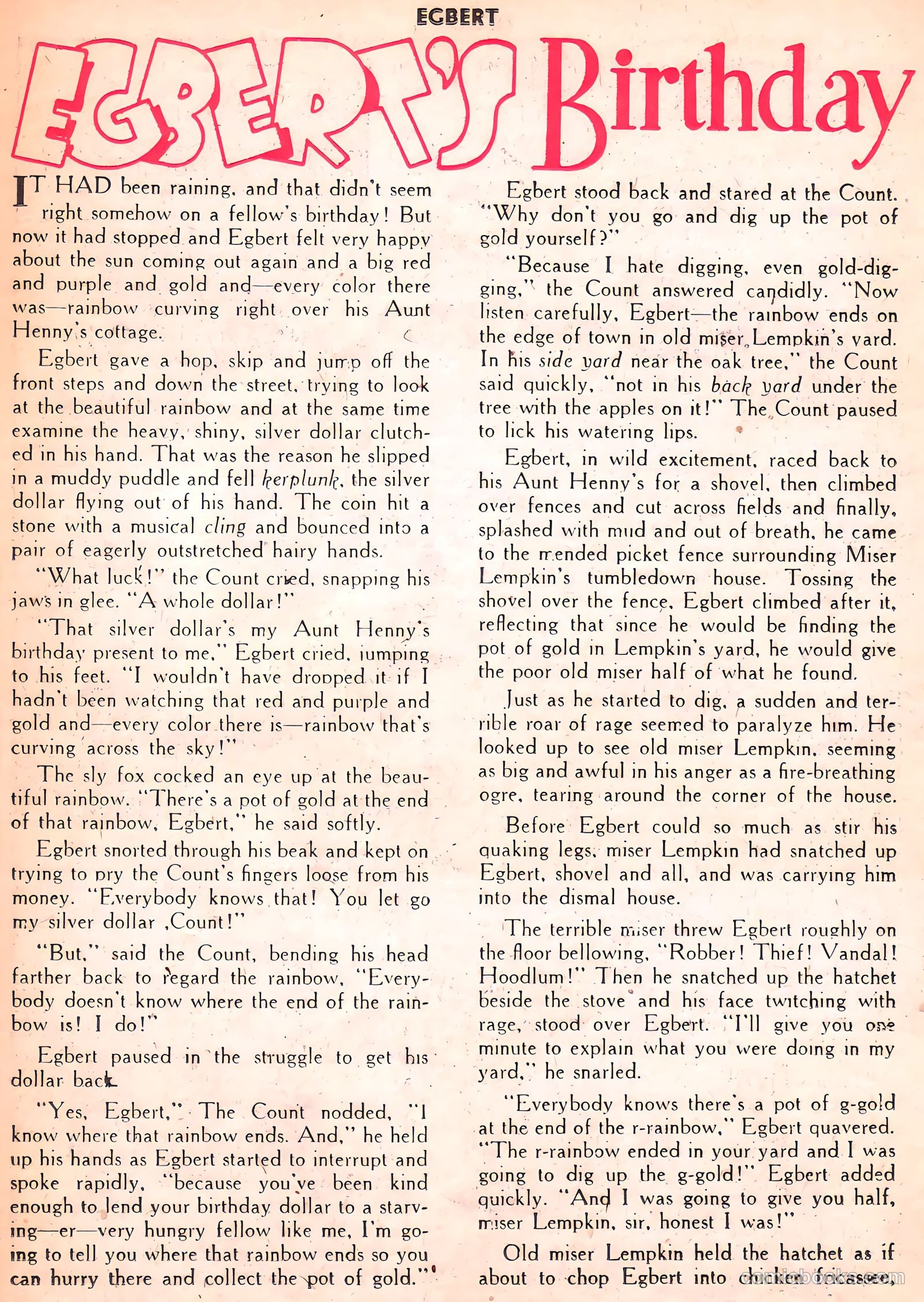 Egbert #7 (1947) — page 37 of 52