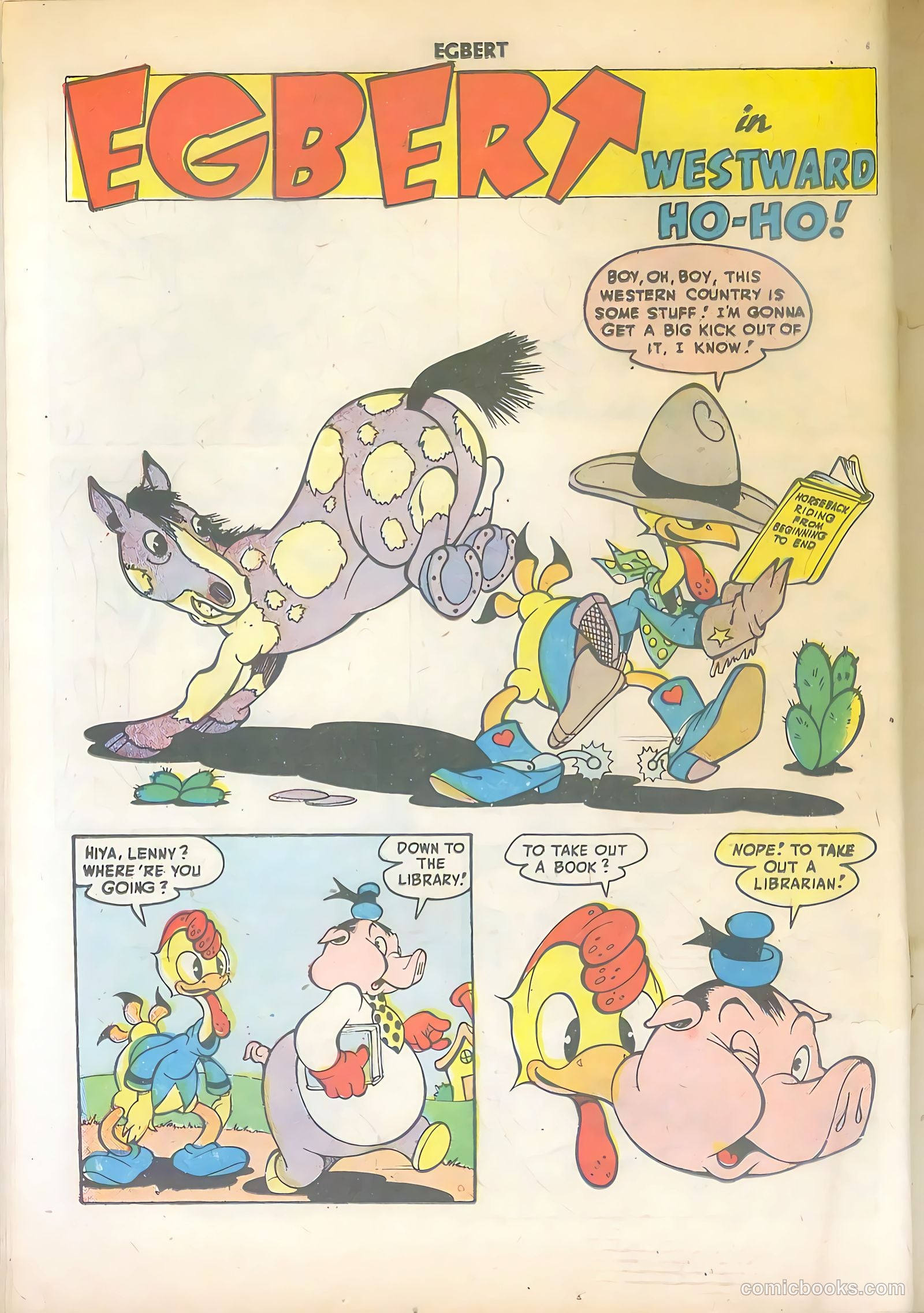 Egbert #8 (1947) — page 26 of 52
