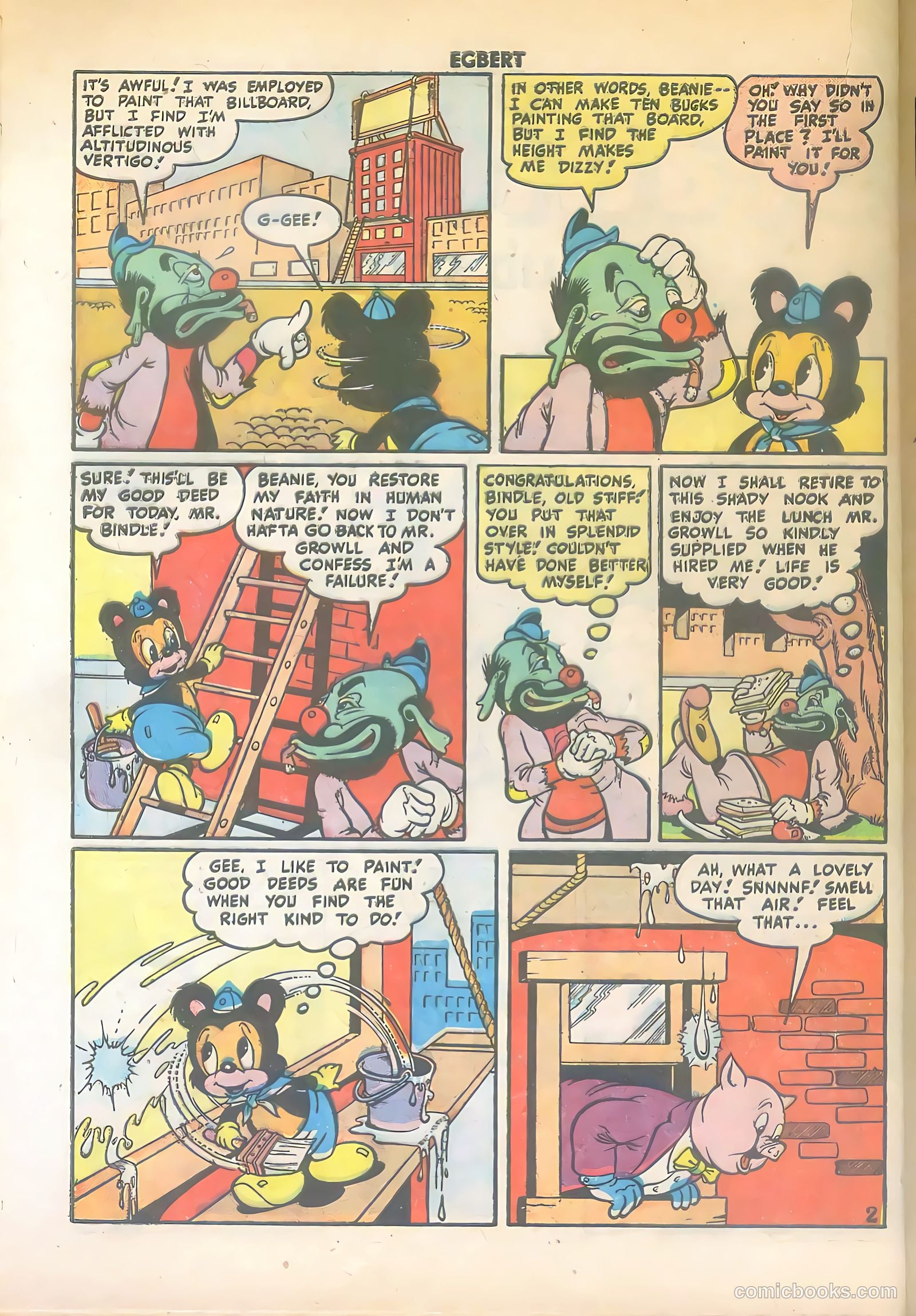 Egbert #8 (1947) — page 40 of 52