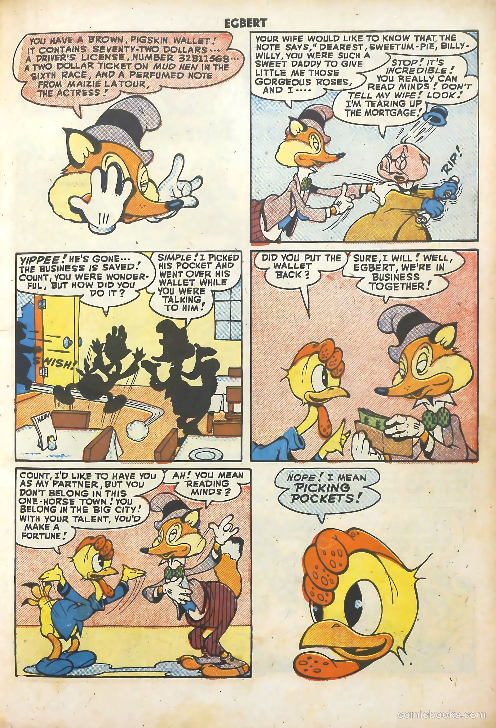 Egbert #9 (1948) — page 9 of 52