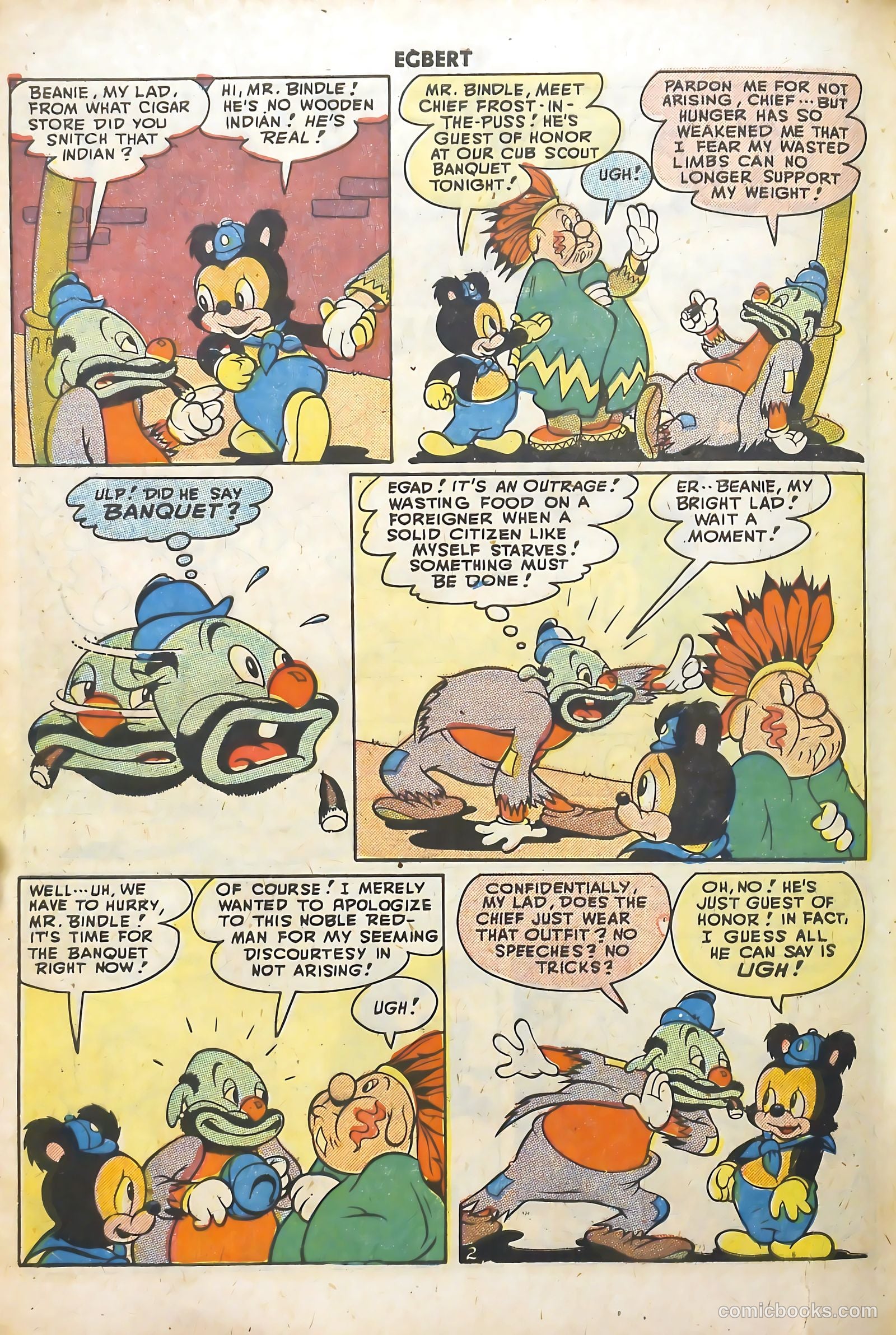 Egbert #9 (1948) — page 40 of 52
