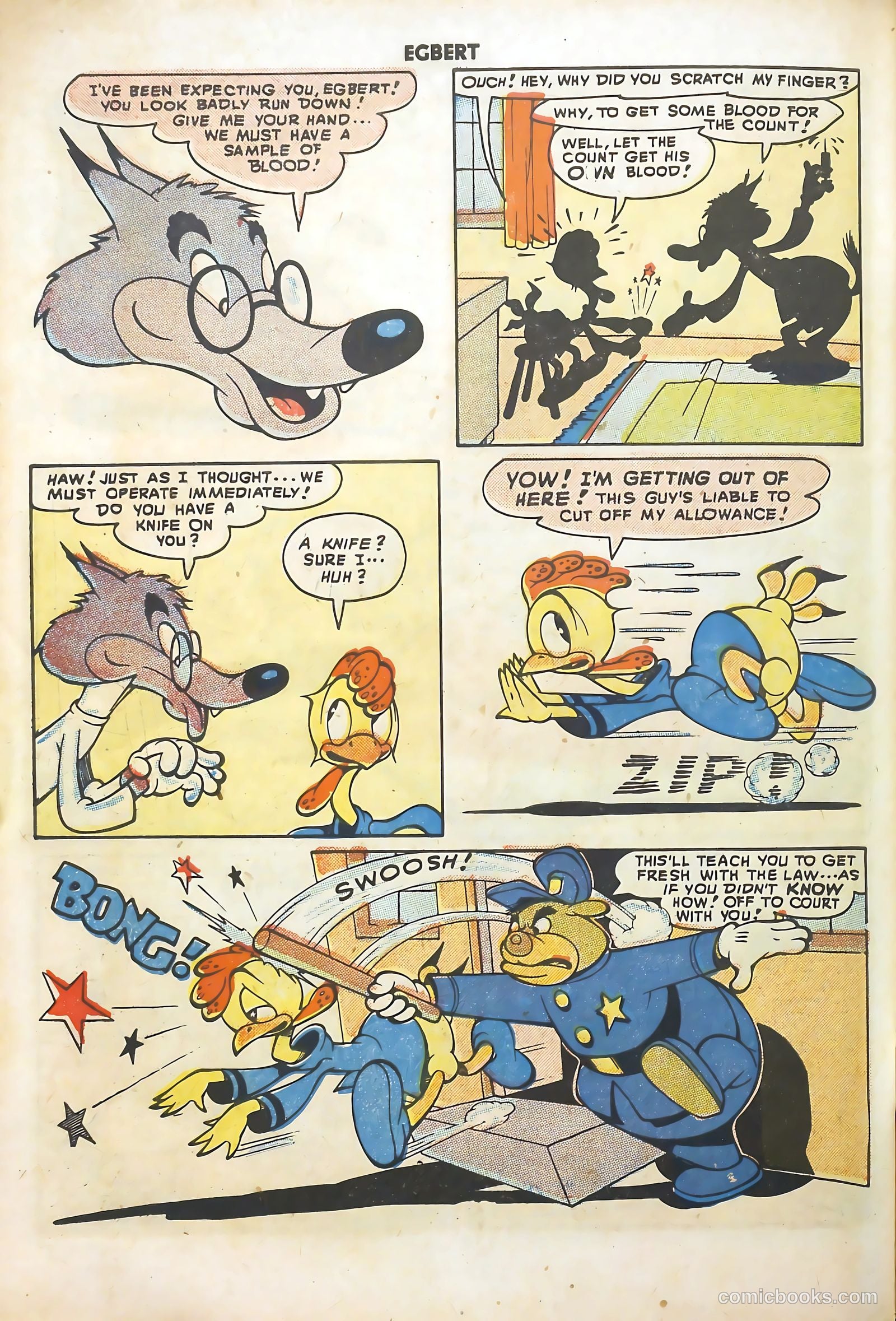 Egbert #9 (1948) — page 48 of 52
