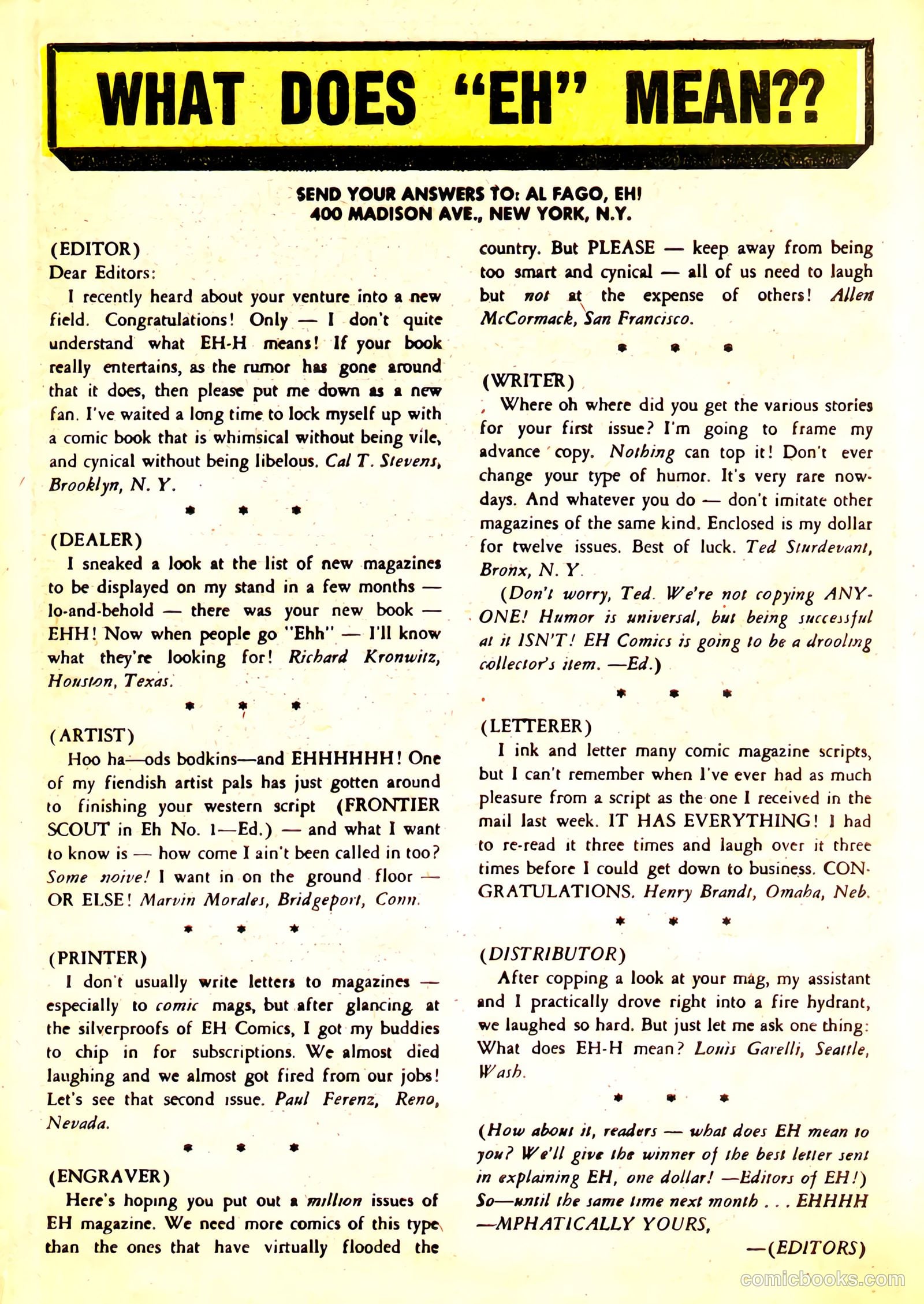 Eh! #1 (1953) — page 27 of 36