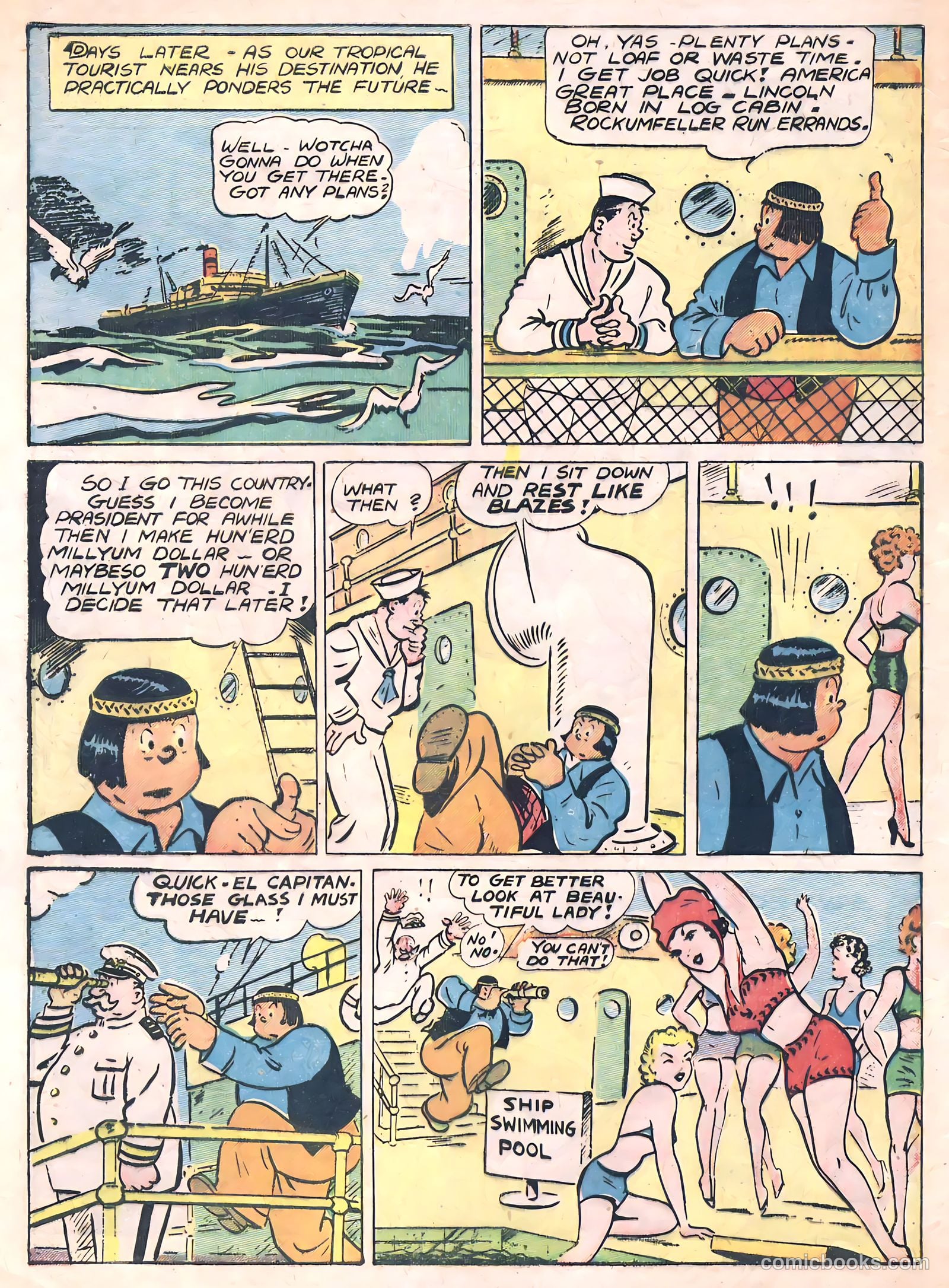 El Bombo Comics #1 (1946) — page 4 of 36