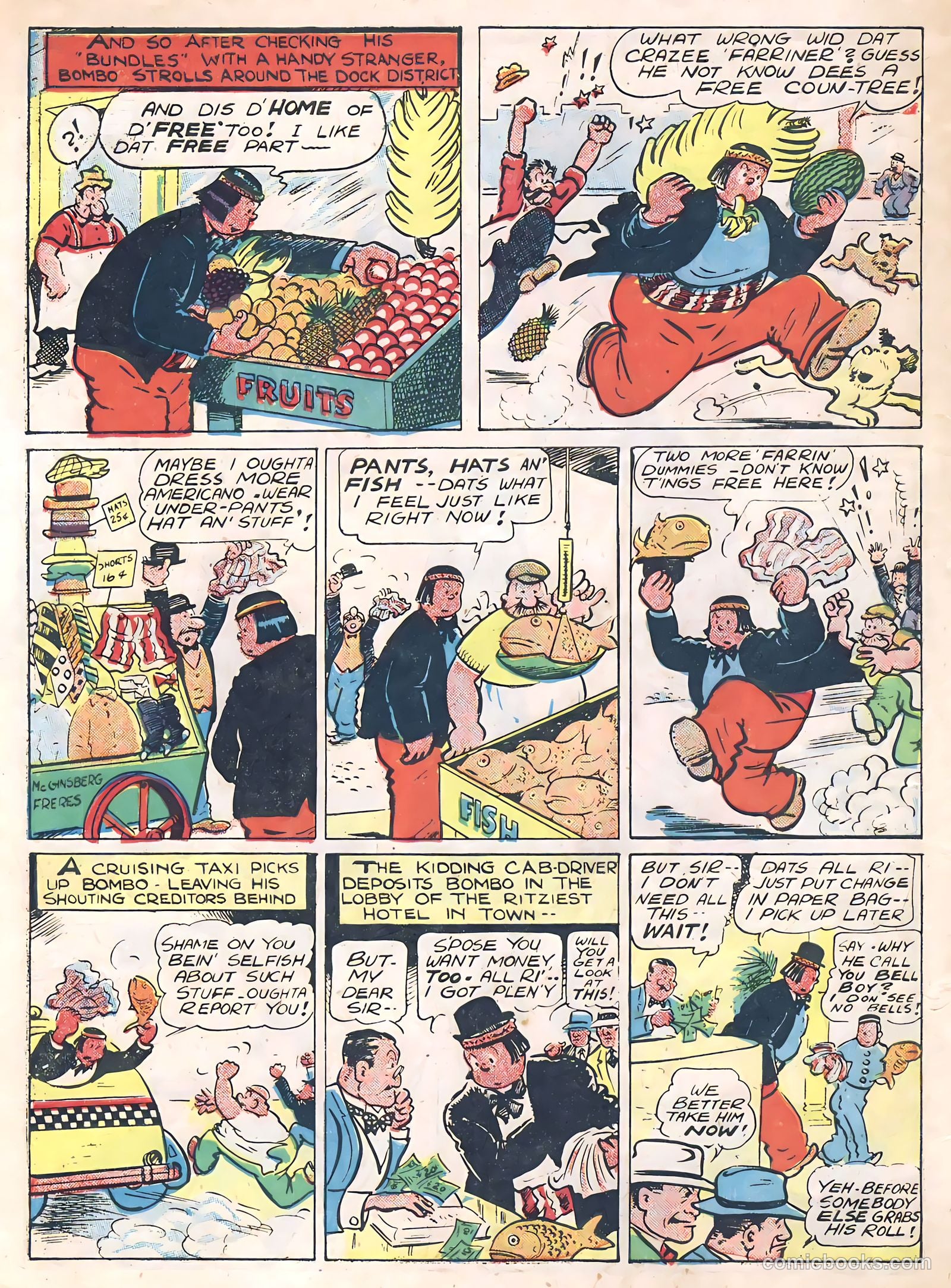 El Bombo Comics #1 (1946) — page 6 of 36