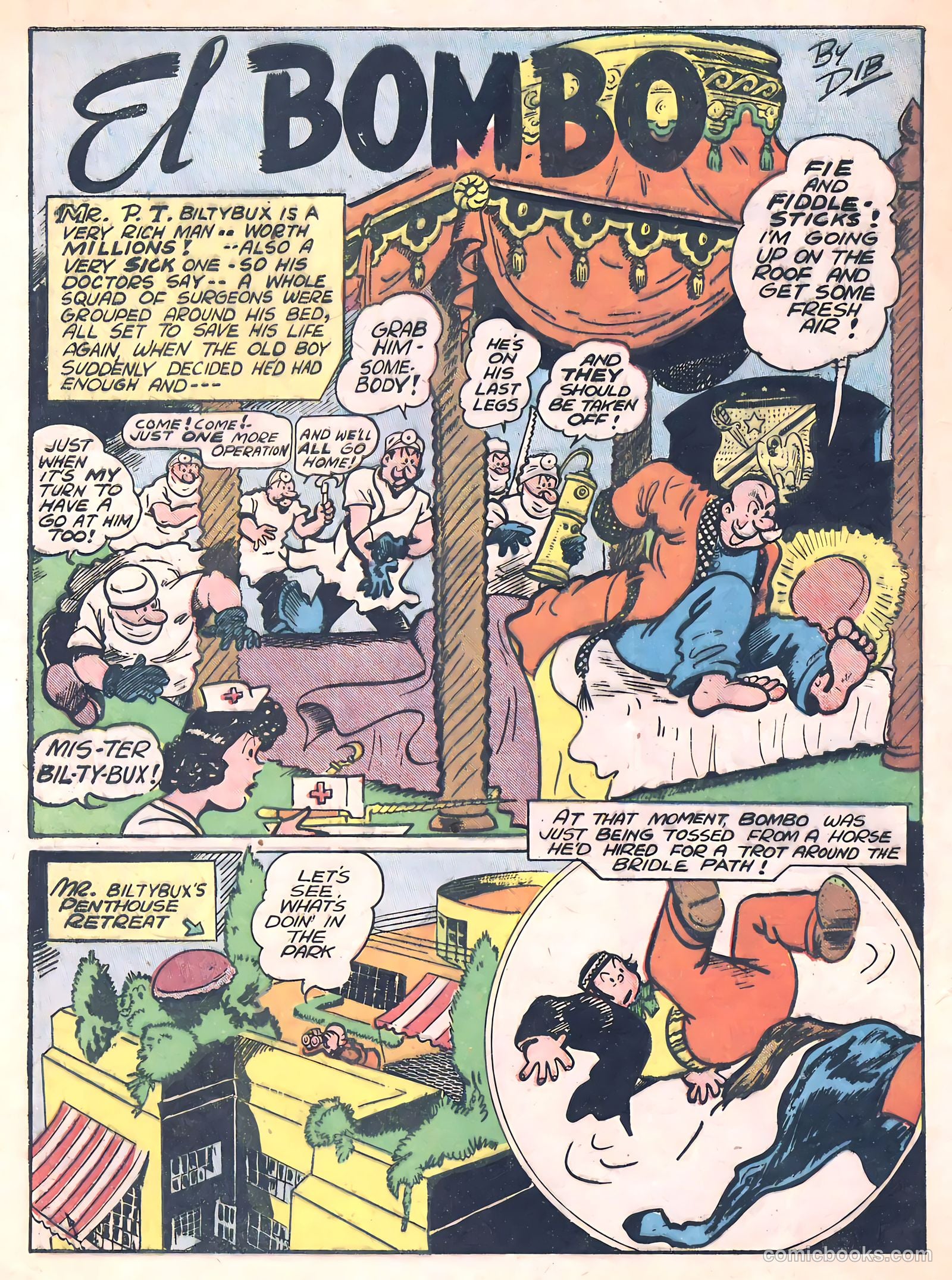 El Bombo Comics #1 (1946) — page 8 of 36