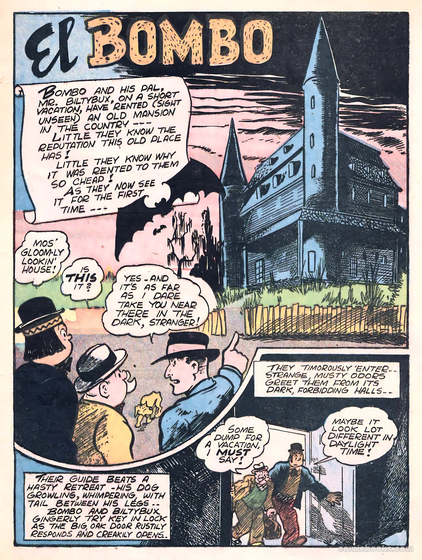 El Bombo Comics #1 (1946) — page 13 of 36