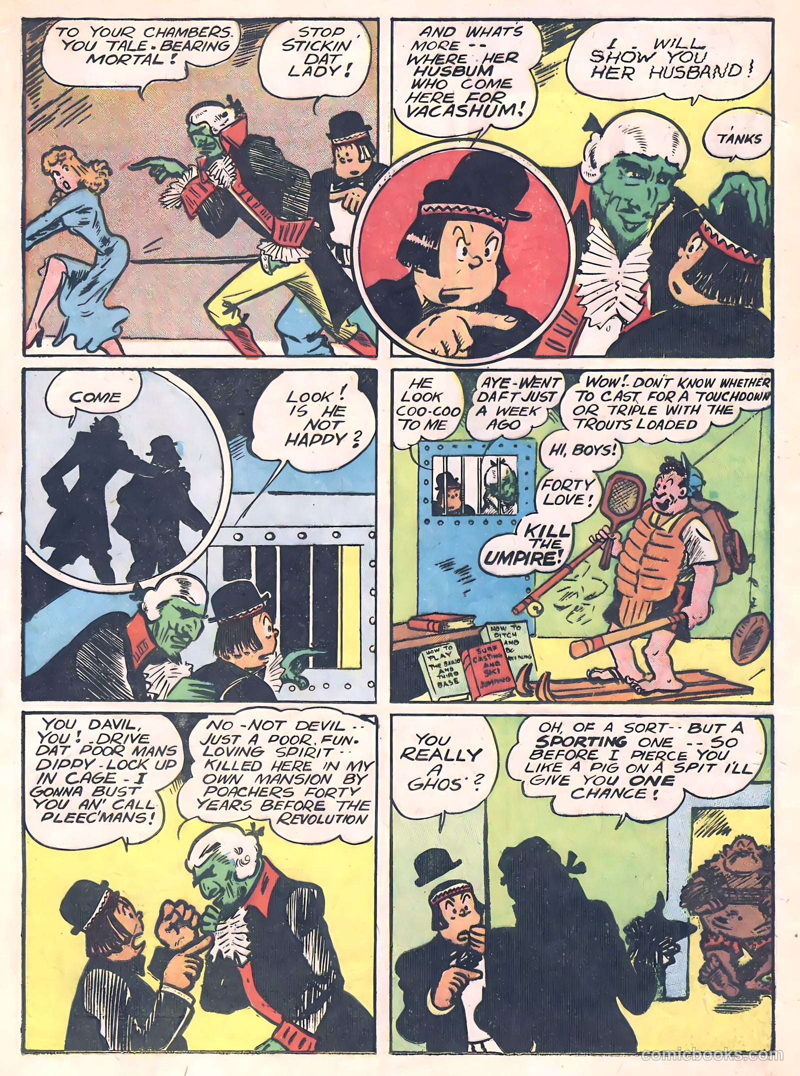 El Bombo Comics #1 (1946) — page 20 of 36