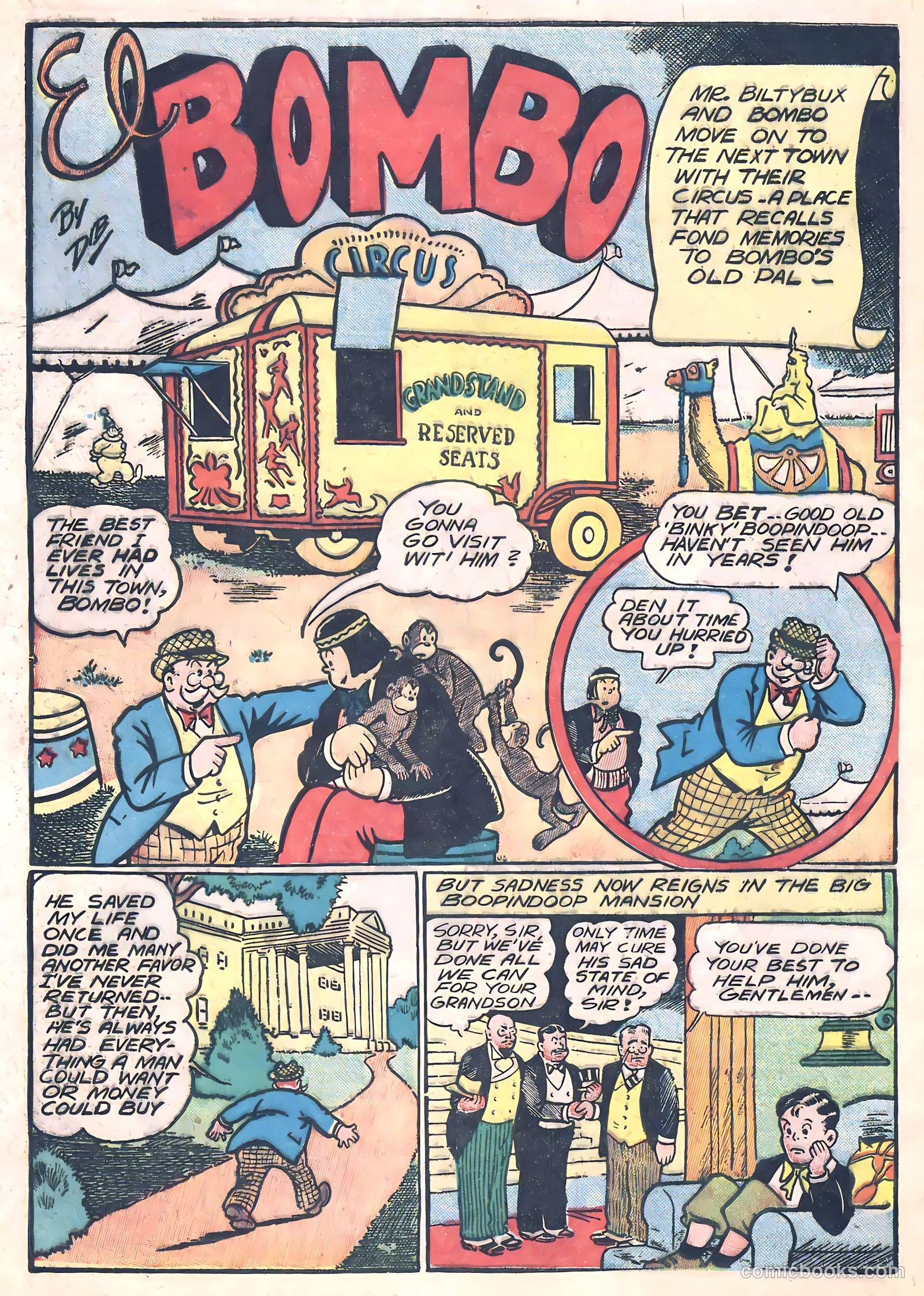 El Bombo Comics #1 (1946) — page 28 of 36