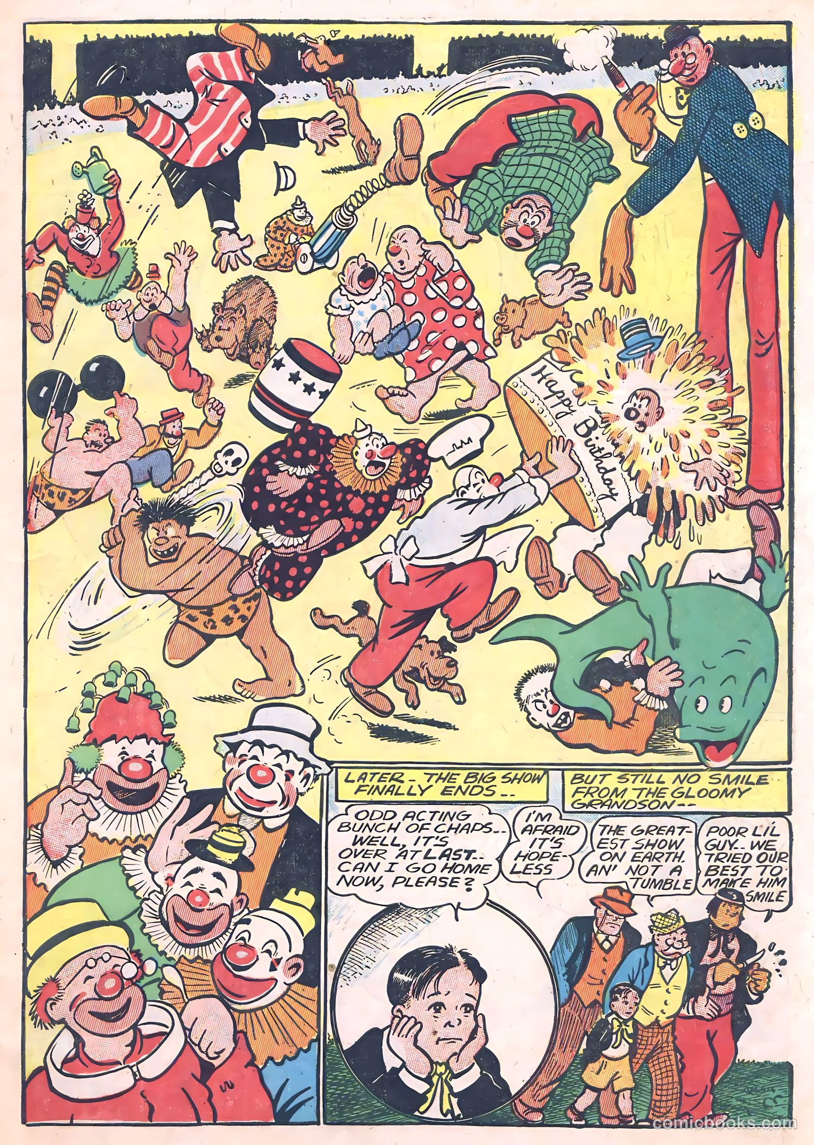 El Bombo Comics #1 (1946) — page 31 of 36