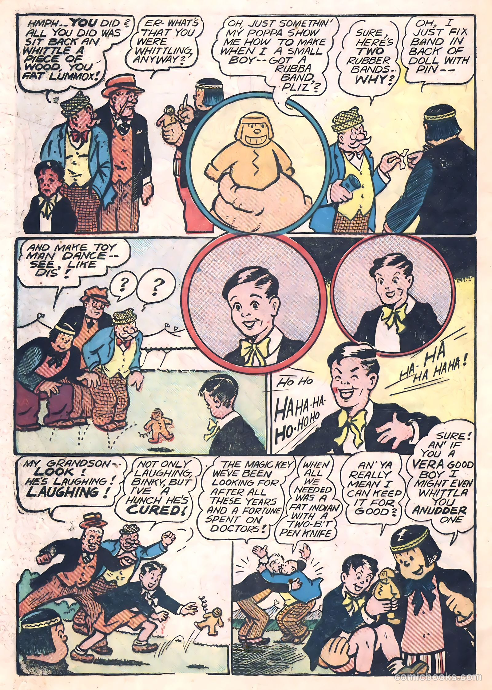 El Bombo Comics #1 (1946) — page 32 of 36
