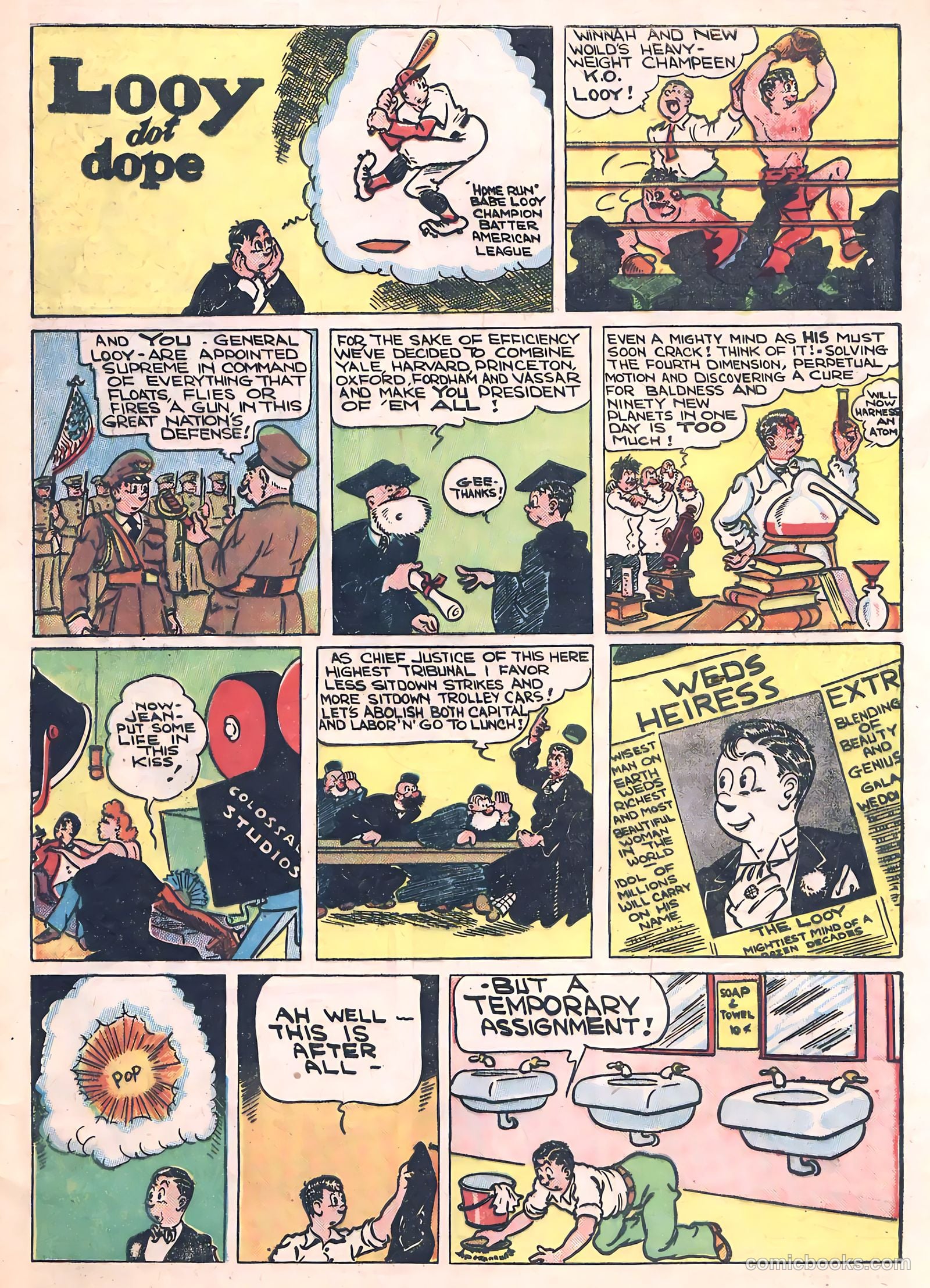 El Bombo Comics #1 (1946) — page 33 of 36