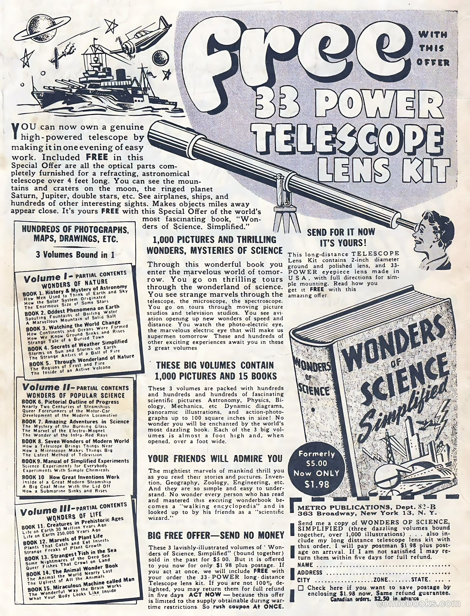 El Bombo Comics #1 (1946) — page 36 of 36