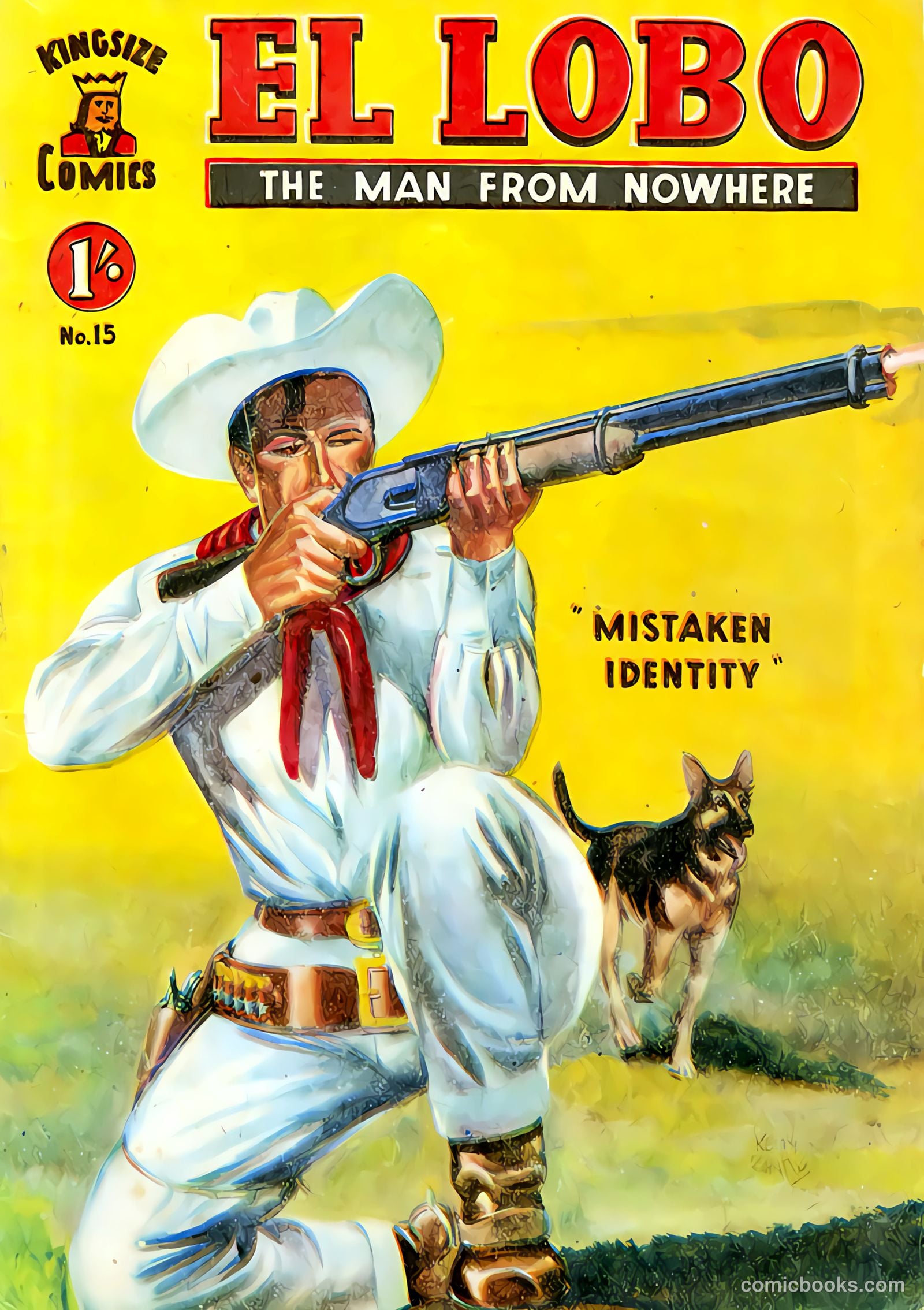 El Lobo The Man from Nowhere #15