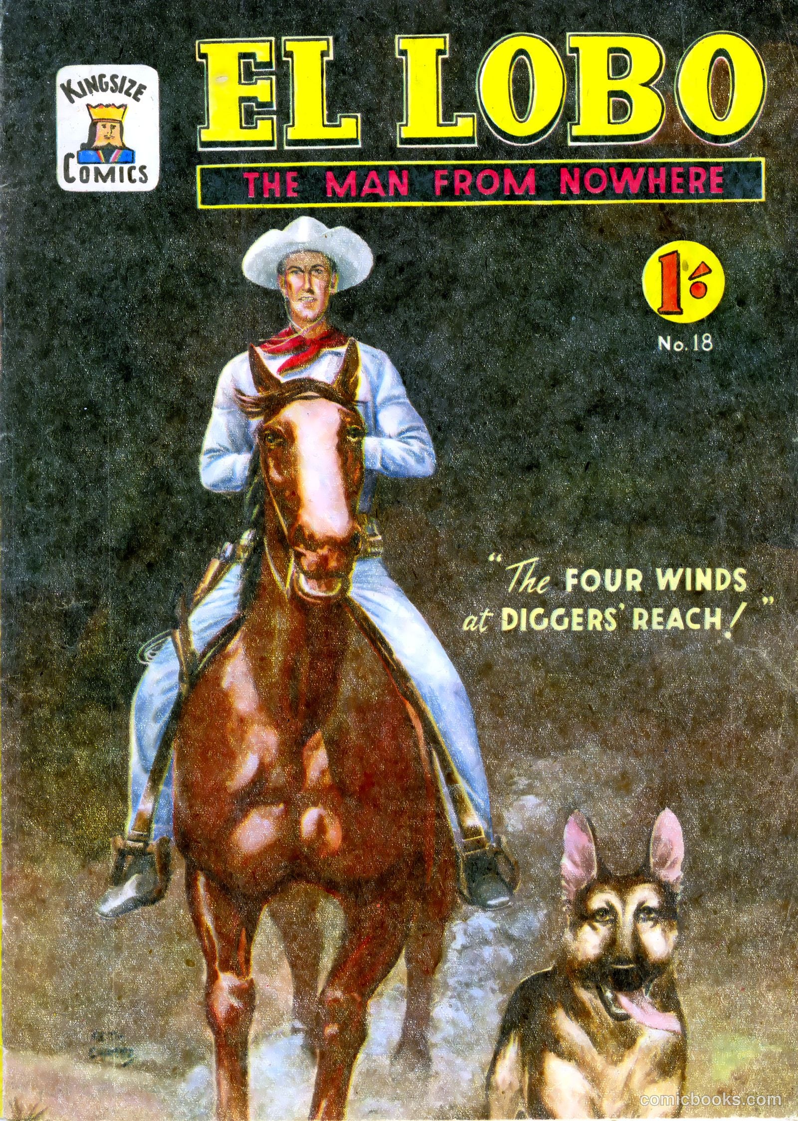El Lobo The Man from Nowhere #18