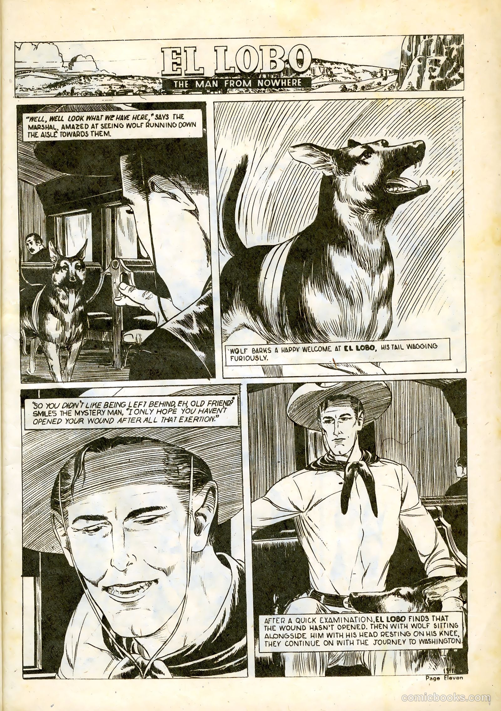 El Lobo The Man from Nowhere #18 — page 11 of 32