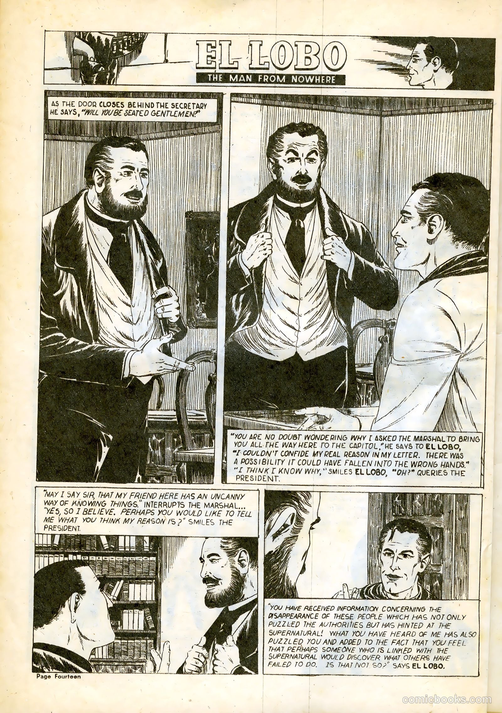 El Lobo The Man from Nowhere #18 — page 14 of 32