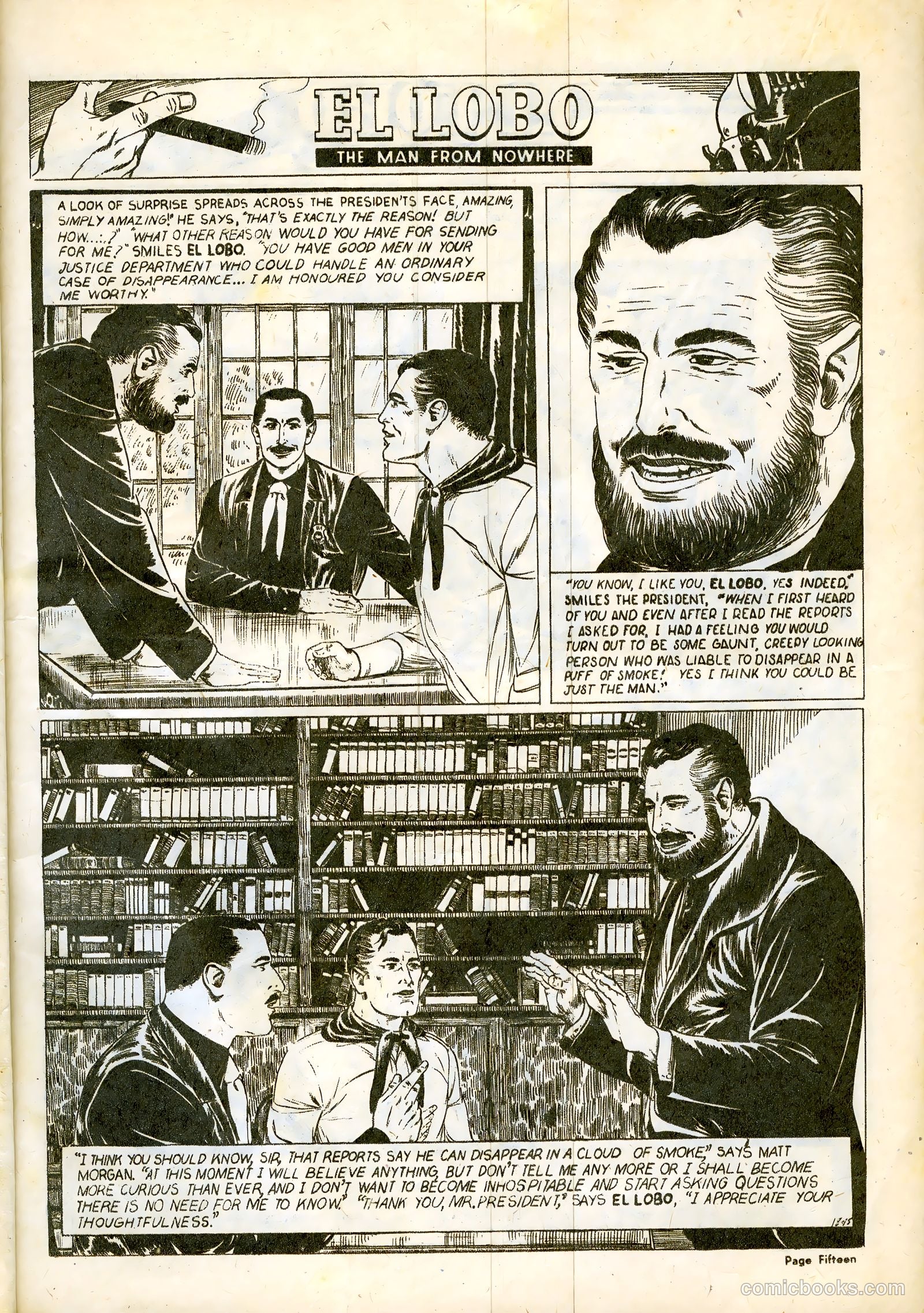 El Lobo The Man from Nowhere #18 — page 15 of 32