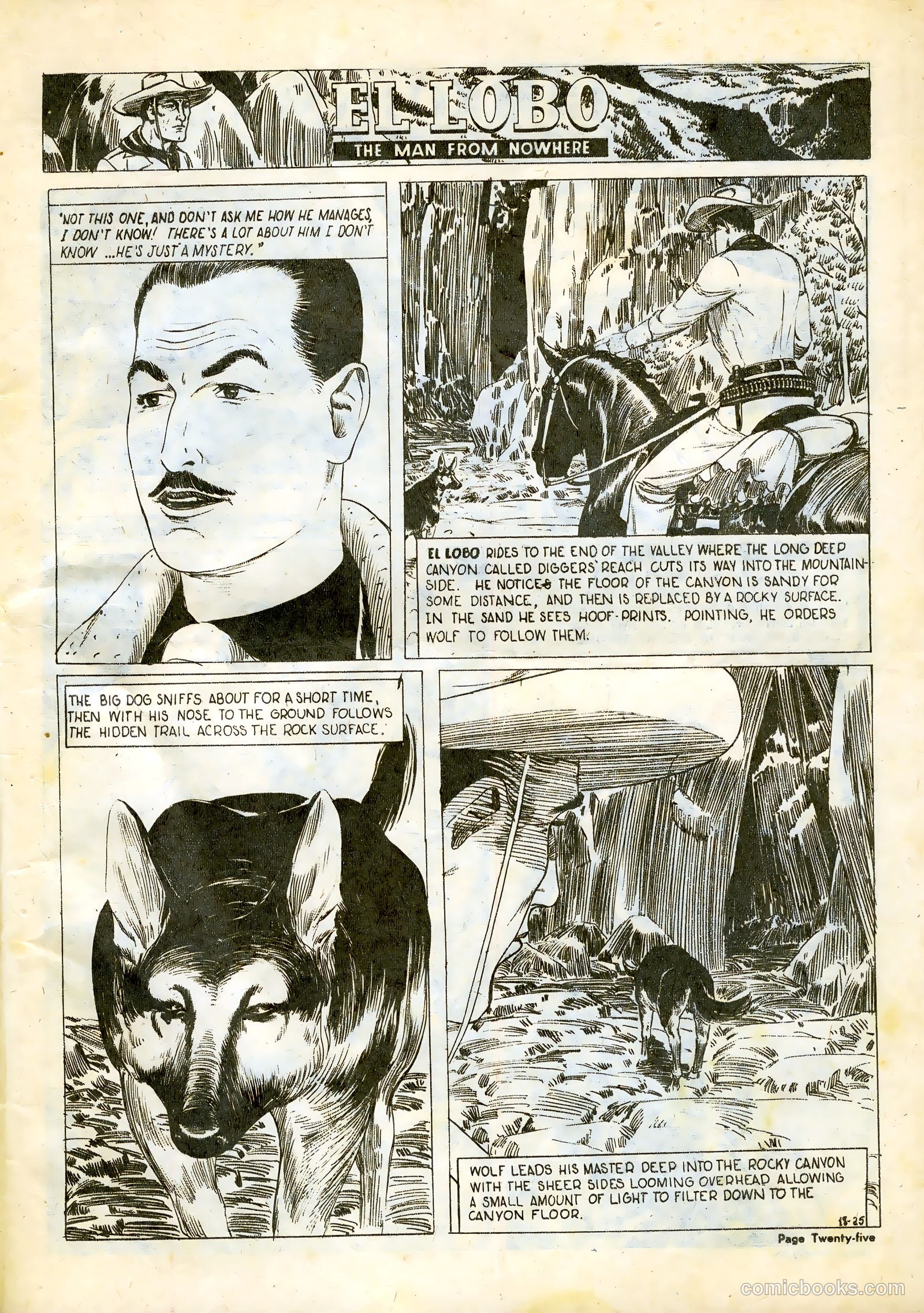 El Lobo The Man from Nowhere #18 — page 25 of 32