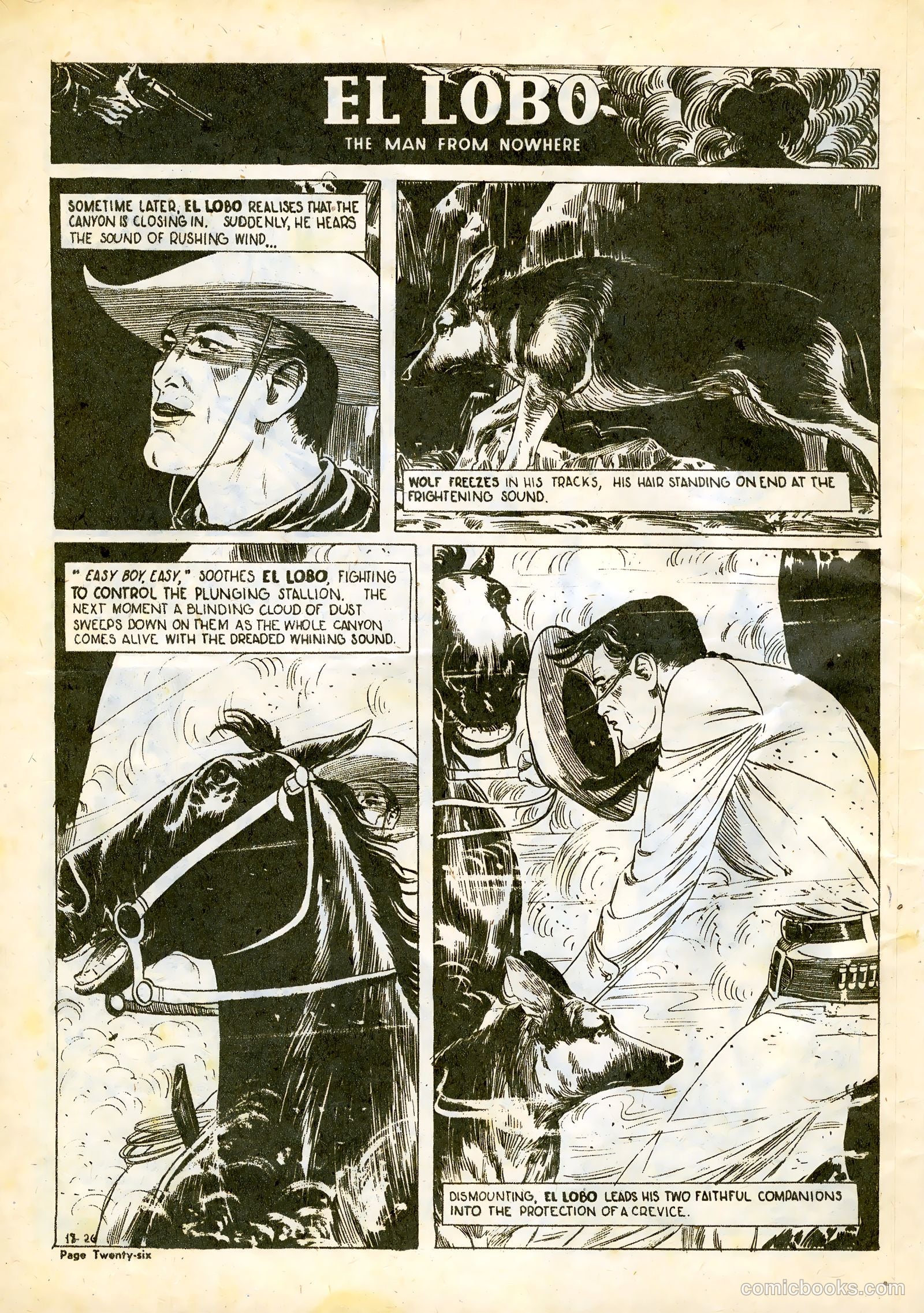 El Lobo The Man from Nowhere #18 — page 26 of 32