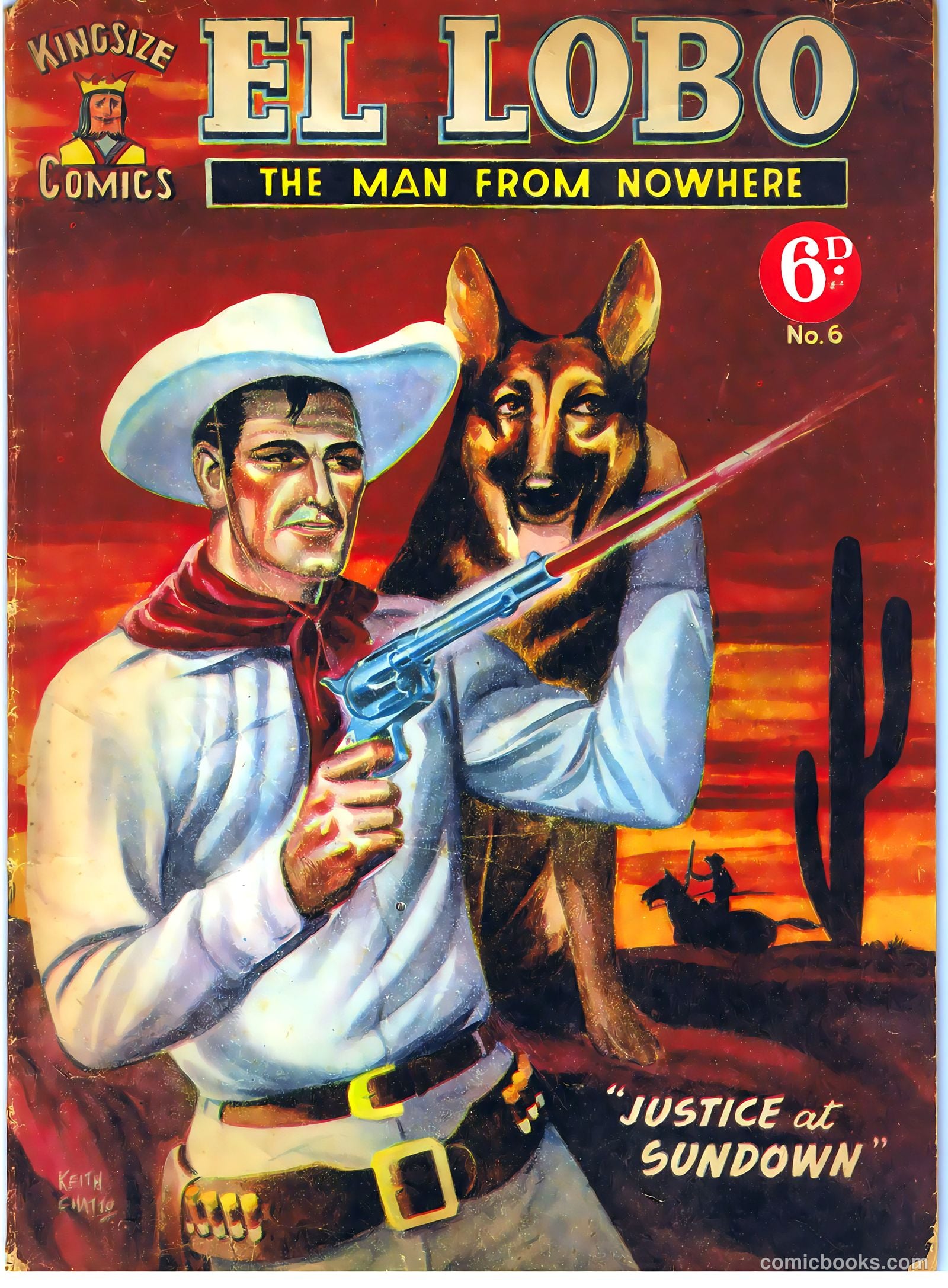 El Lobo The Man from Nowhere #6