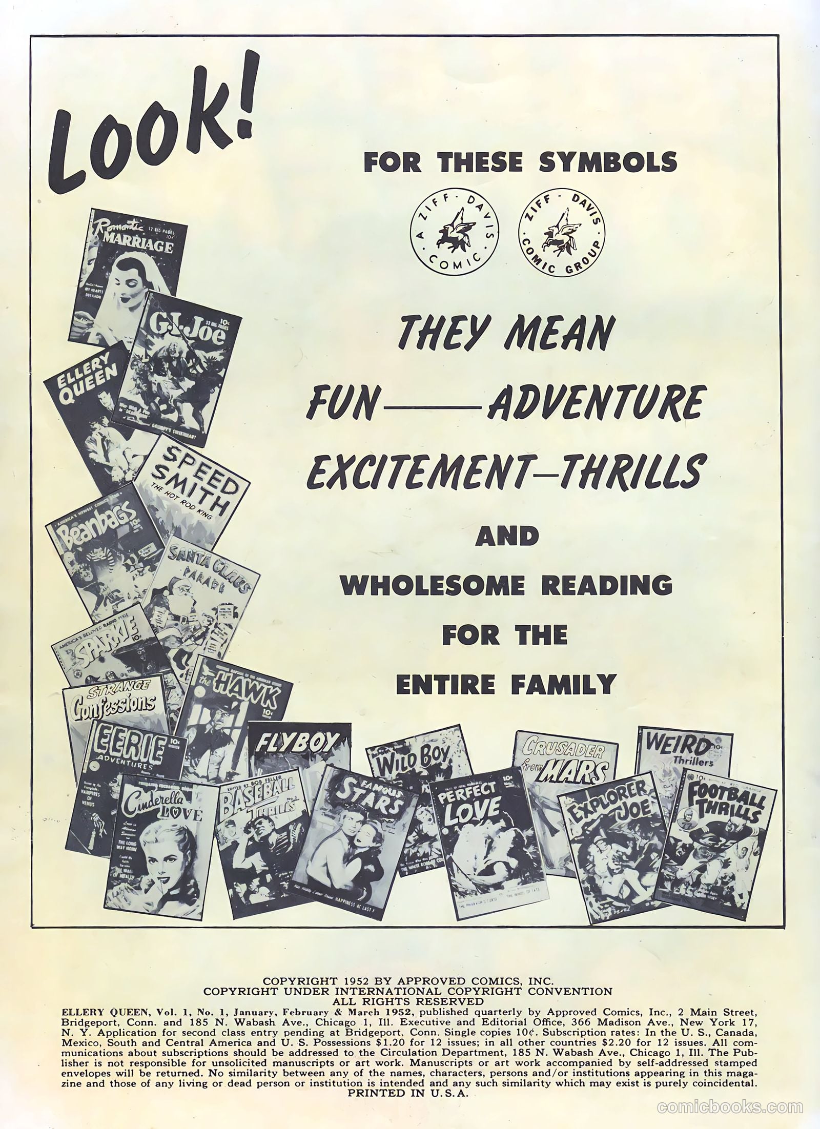 Ellery Queen #1 (1949) — page 2 of 36