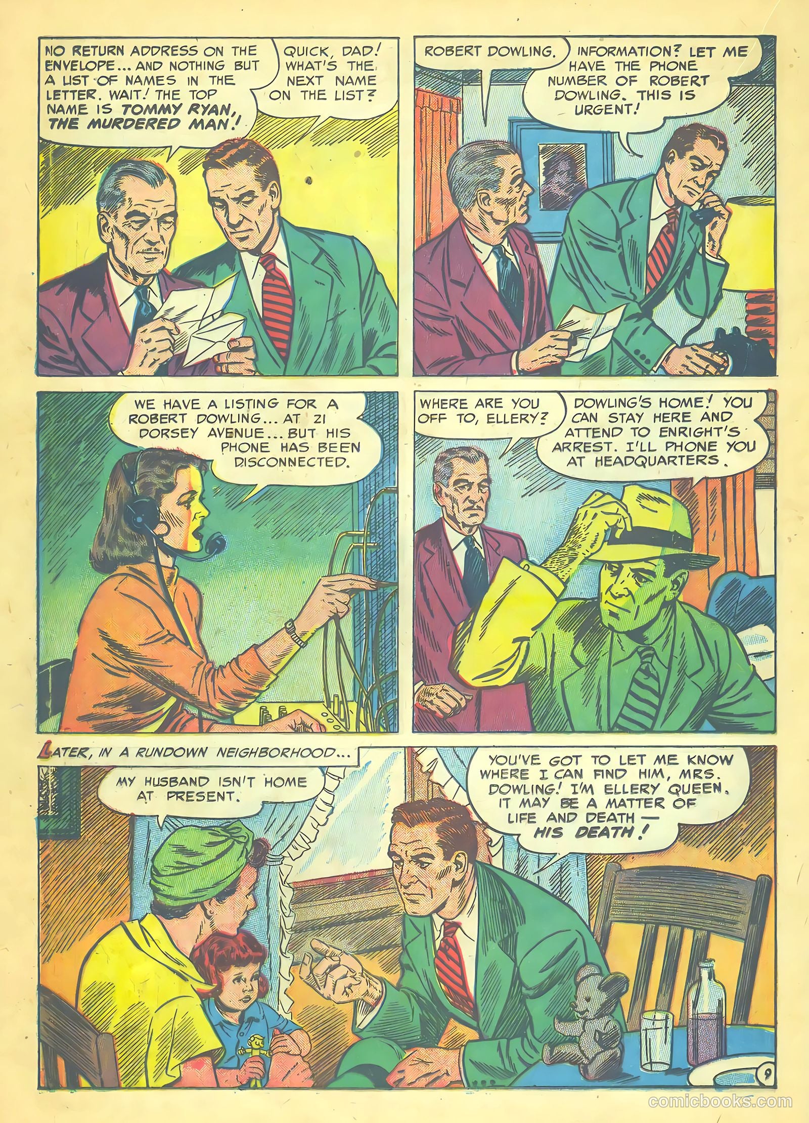 Ellery Queen #1 (1949) — page 24 of 36