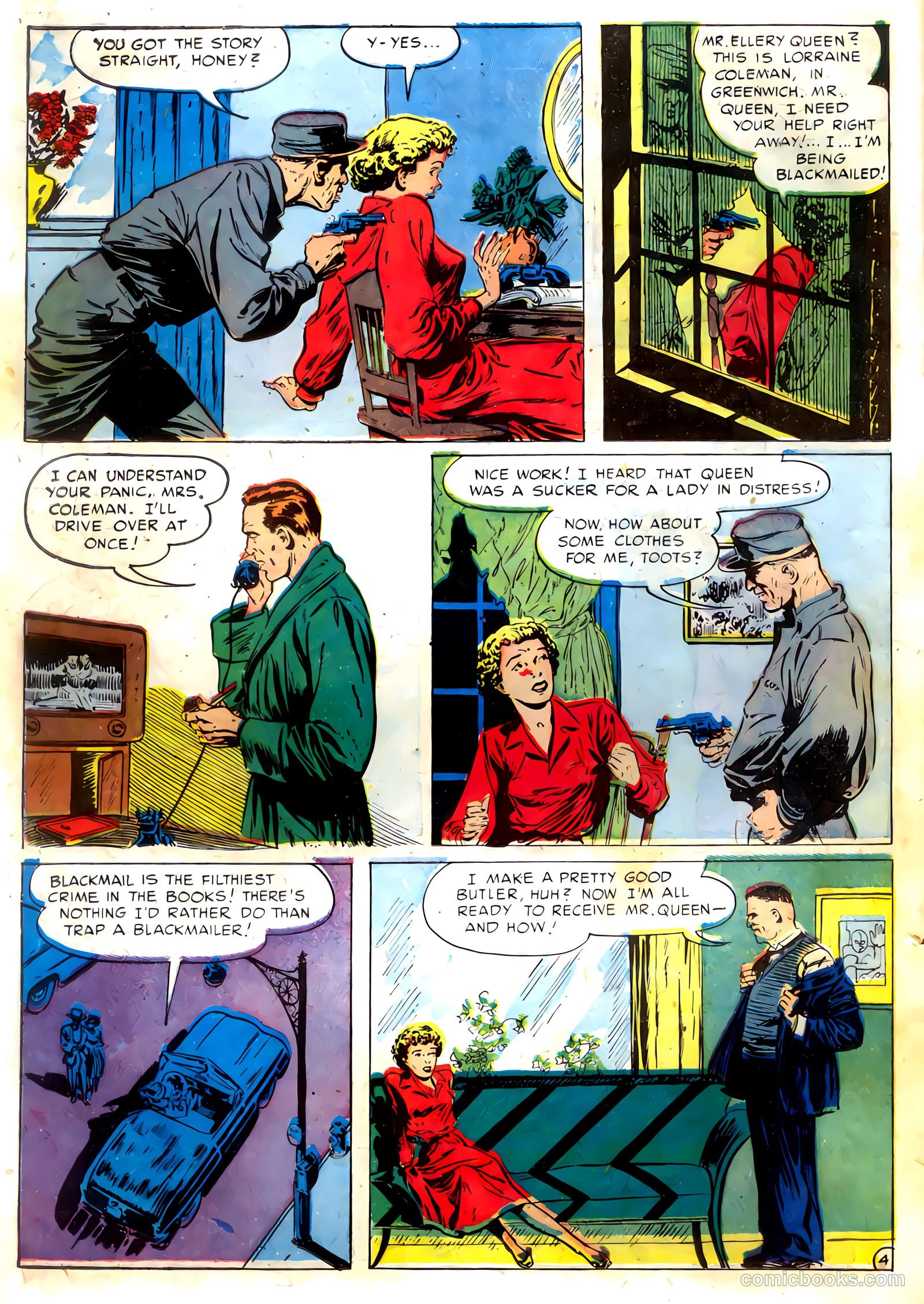 Ellery Queen #2 (1952) — page 22 of 36