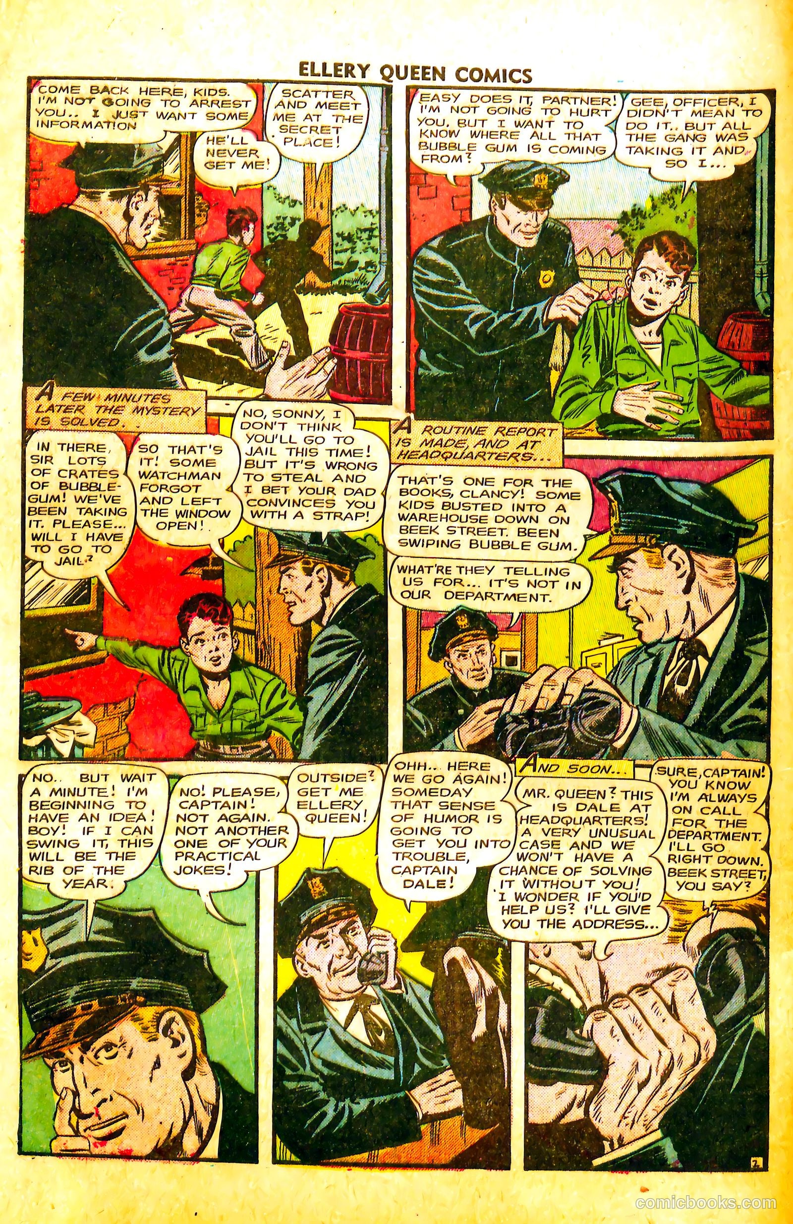 Ellery Queen #3 (1949) — page 4 of 36