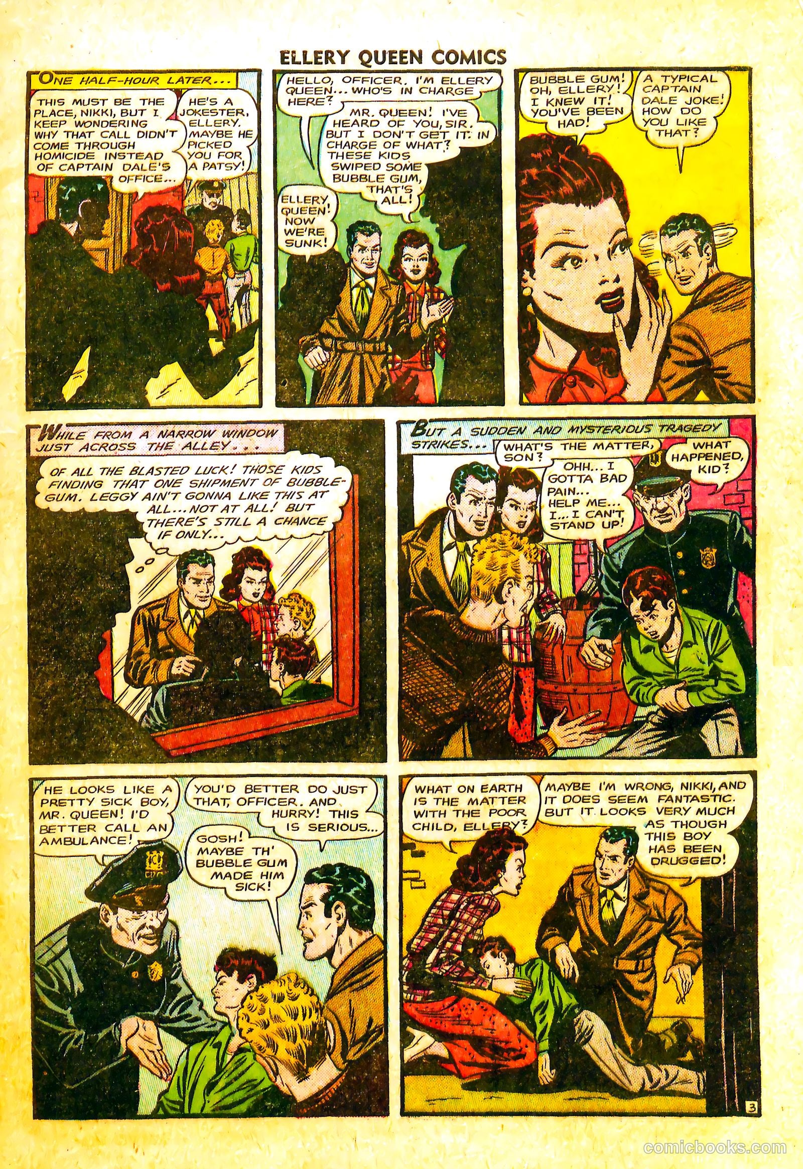 Ellery Queen #3 (1949) — page 5 of 36