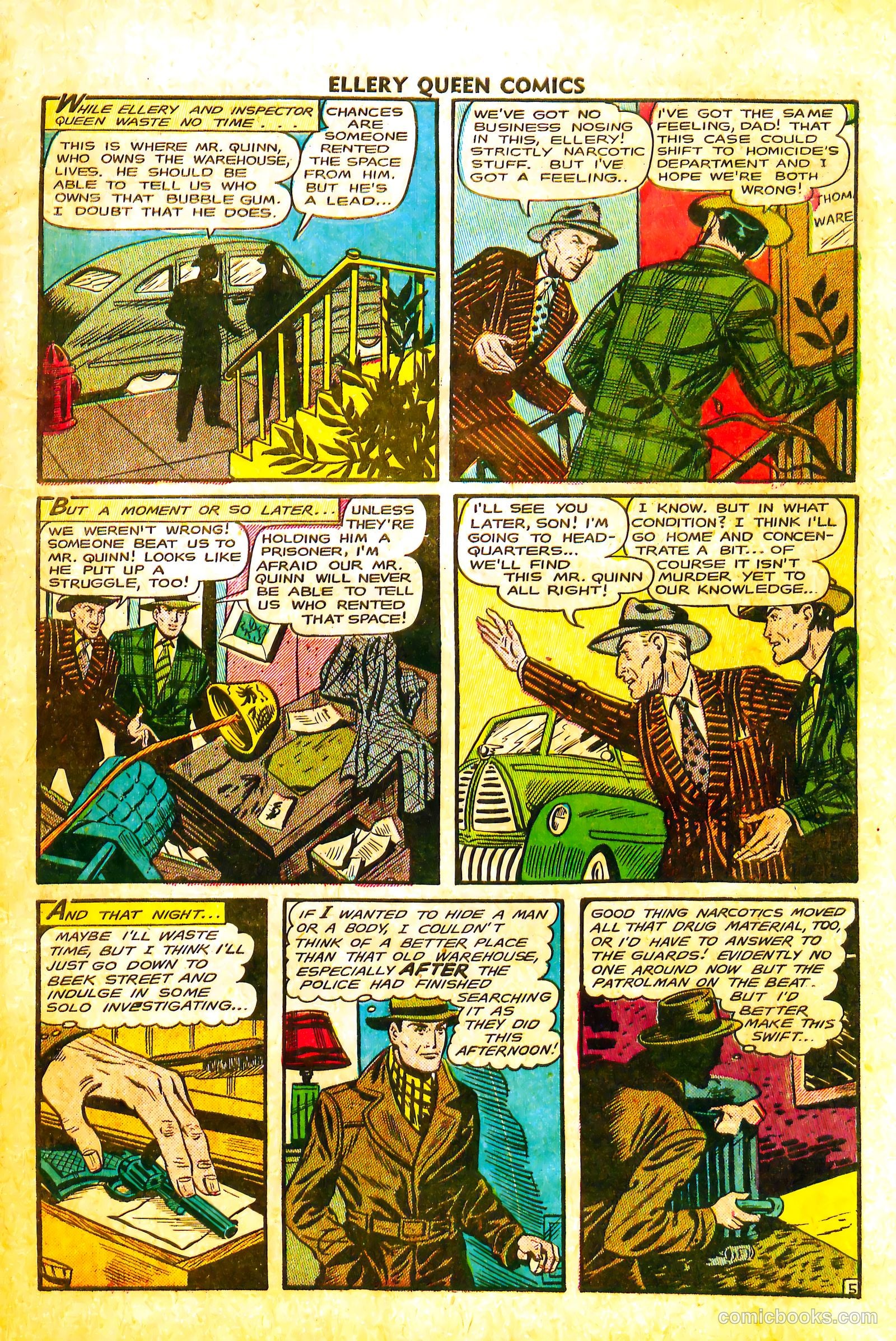 Ellery Queen #3 (1949) — page 7 of 36